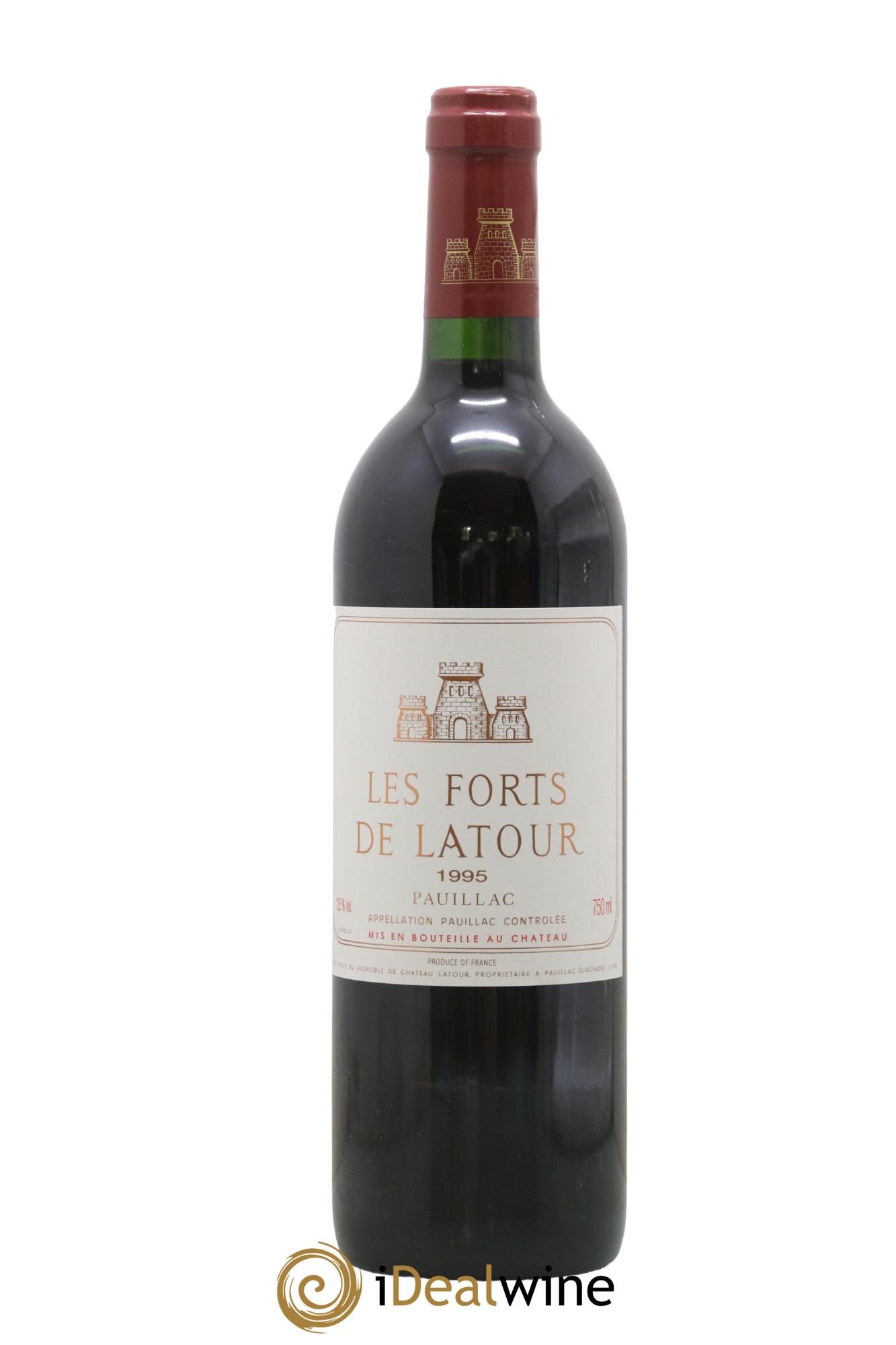 Les Forts de Latour Second Vin 1995 - Posten von 1 Flasche - 0