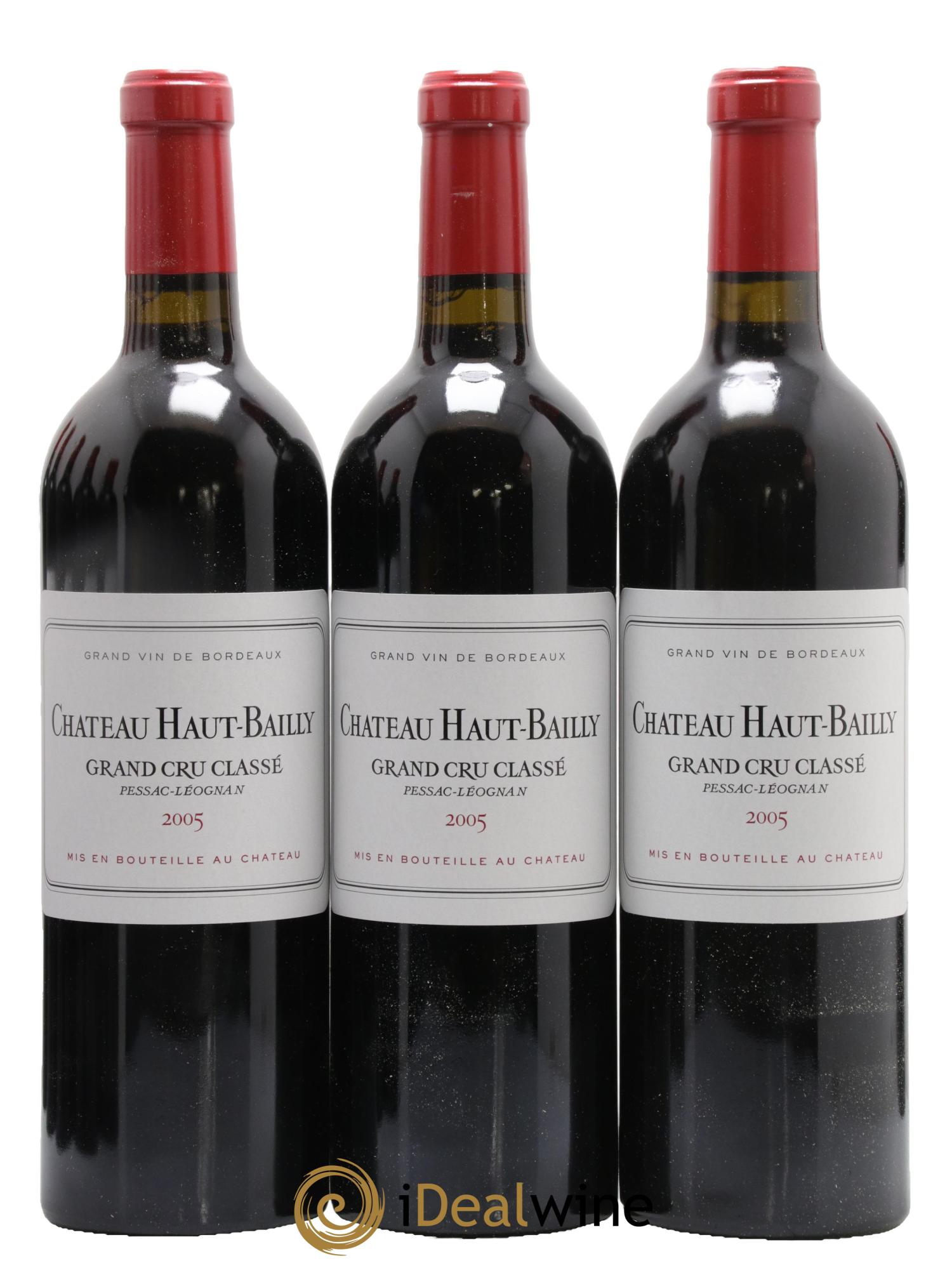 Château Haut-Bailly Cru Classé de Graves 2005 - Lot de 12 bouteilles - 2