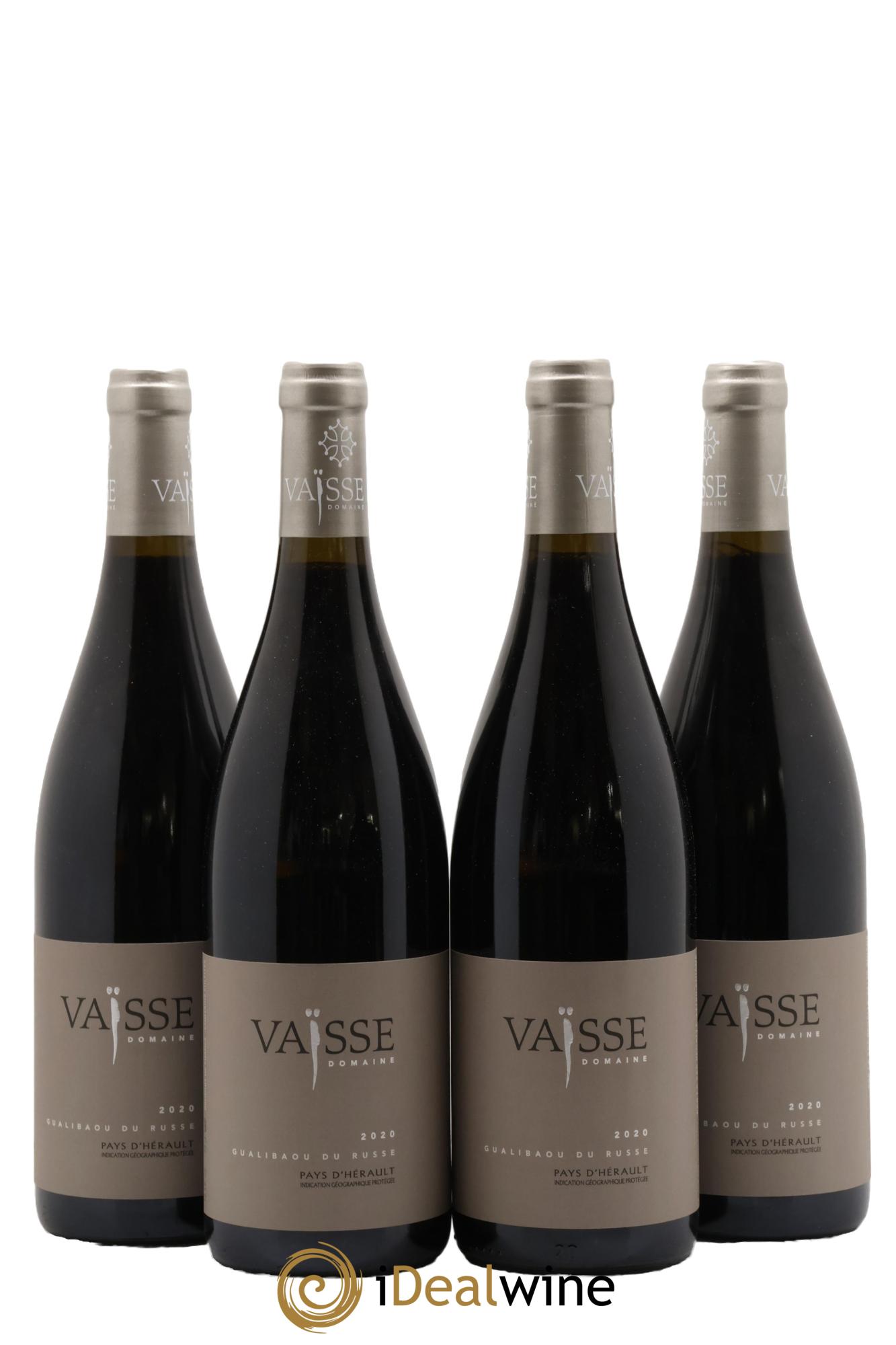 Pays d'Hérault Galibaou du Russe Vaisse (Domaine) 2020 - Lot de 4 bouteilles - 0