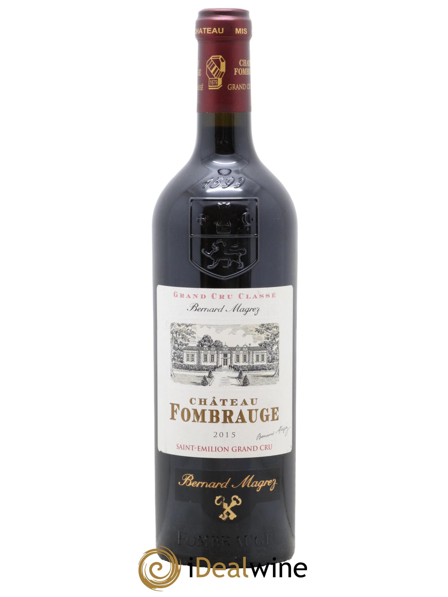 Château Fombrauge Grand Cru Classé 2015 - Lot de 1 bouteille - 0