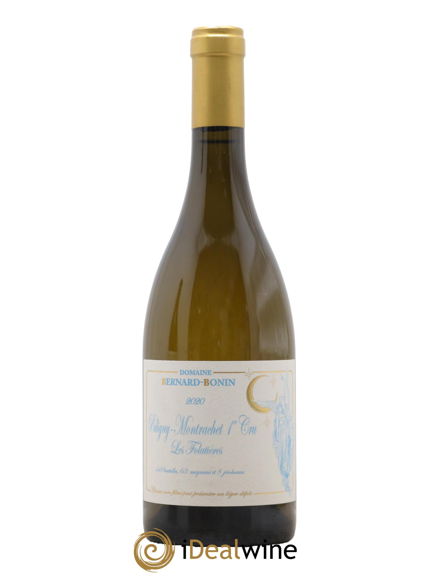 Puligny-Montrachet 1er Cru Les Folatières Bernard Bonin 2020 - Lot de 1 bouteille - 0