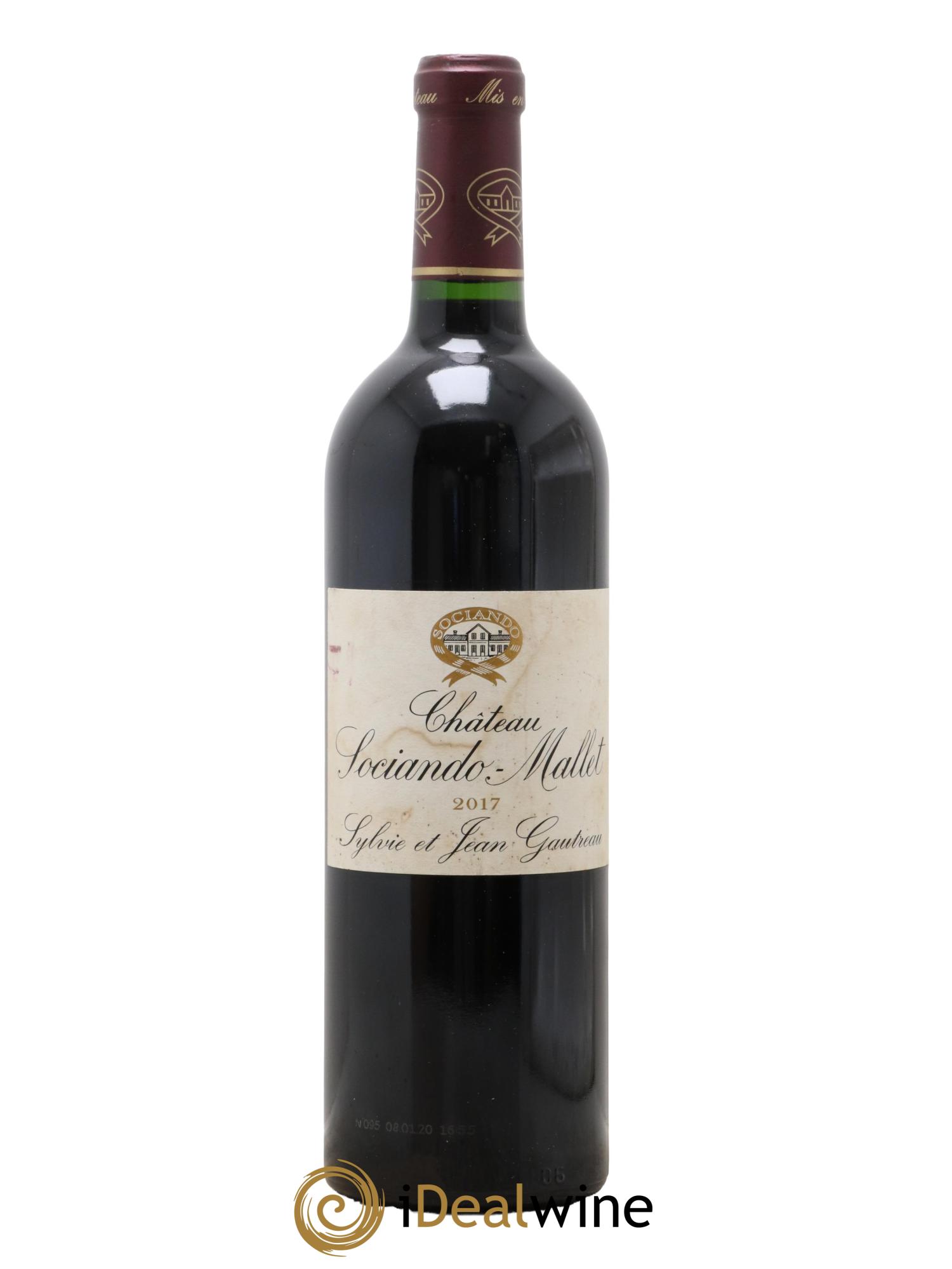 Château Sociando Mallet 2017 - Lotto di 1 bottiglia - 0