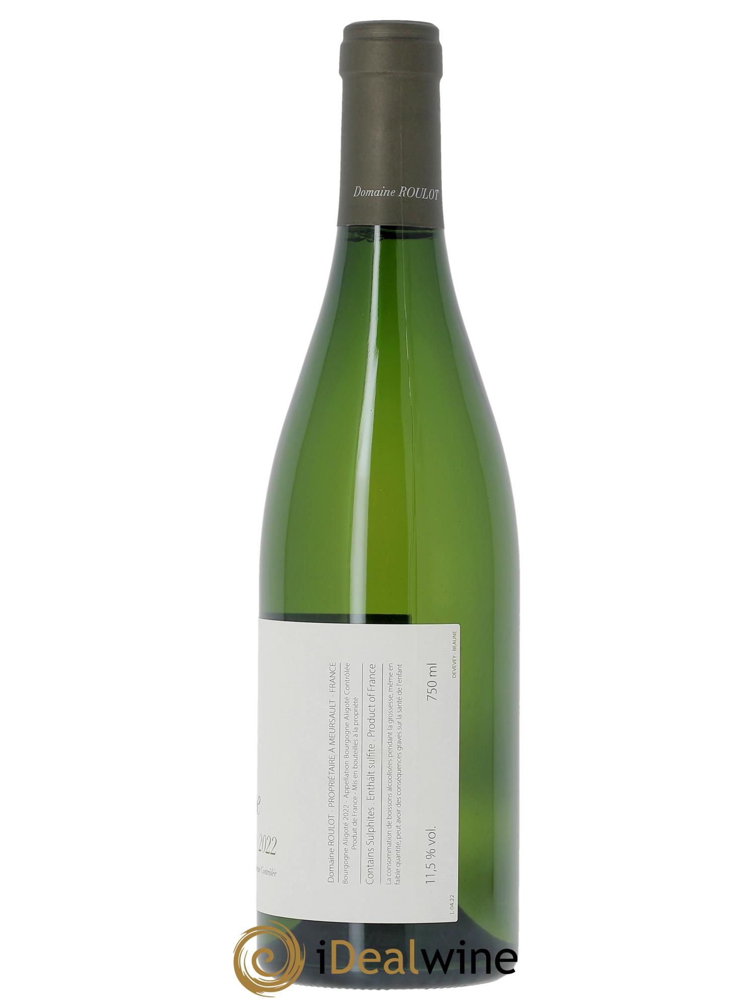 Bourgogne Aligoté Roulot (Domaine) 2022 - Lot of 1 bottle - 1
