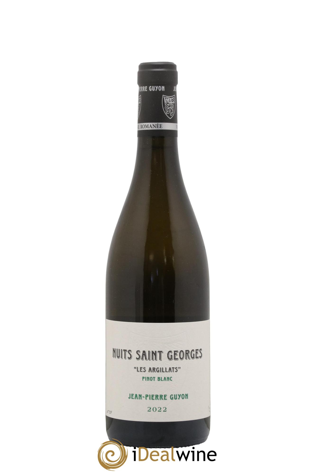 Nuits-Saint-Georges Les Argillats Guyon (Domaine) 2022 - Lot de 1 bouteille - 0