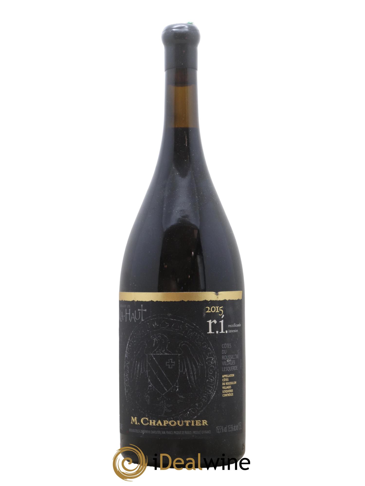 Côtes-du-Roussillon Villages Lesquerde Bila-Haut (Domaine) R.I Rectificando Invenies Chapoutier 2015 - Lot de 1 magnum - 0