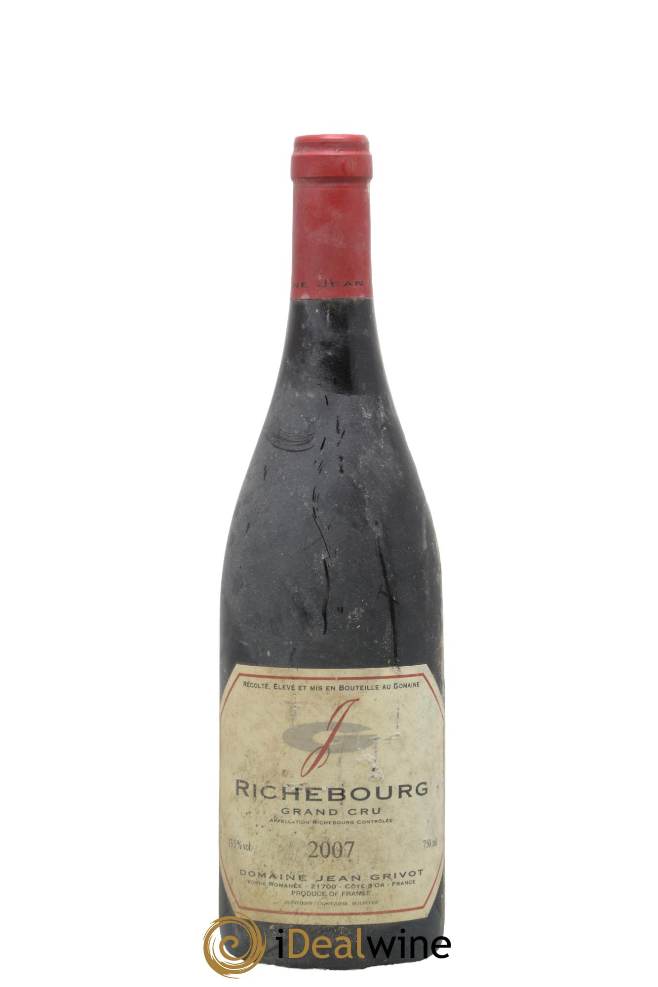 Richebourg Grand Cru Jean Grivot 2007 - Lot de 1 bouteille - 0
