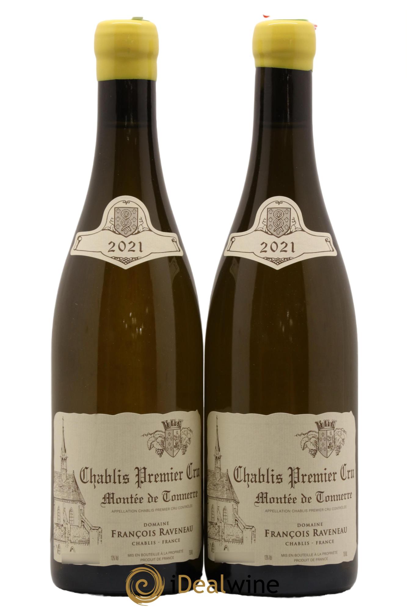 Chablis 1er Cru Montée de Tonnerre Raveneau (Domaine) 2021 - Lot de 2 bouteilles - 0