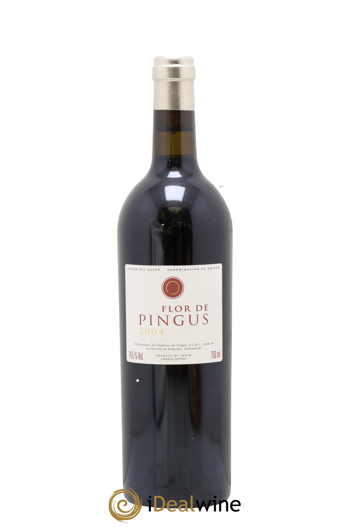 Ribera Del Duero Flor de Pingus Dominio de Pingus - Peter Sisseck 2004 - Lot de 1 bouteille - 0