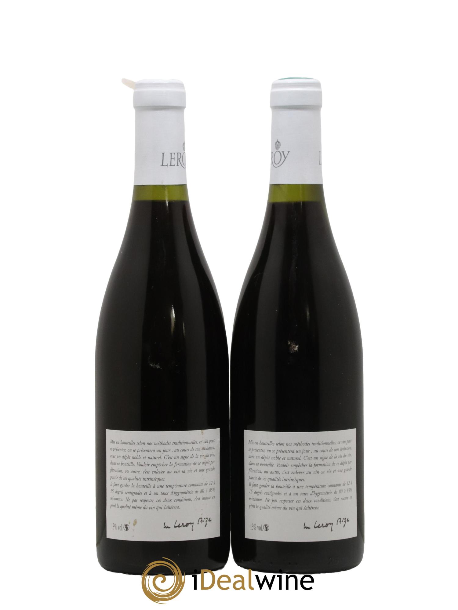 Santenay Leroy SA 2009 - Lot de 2 bouteilles - 1