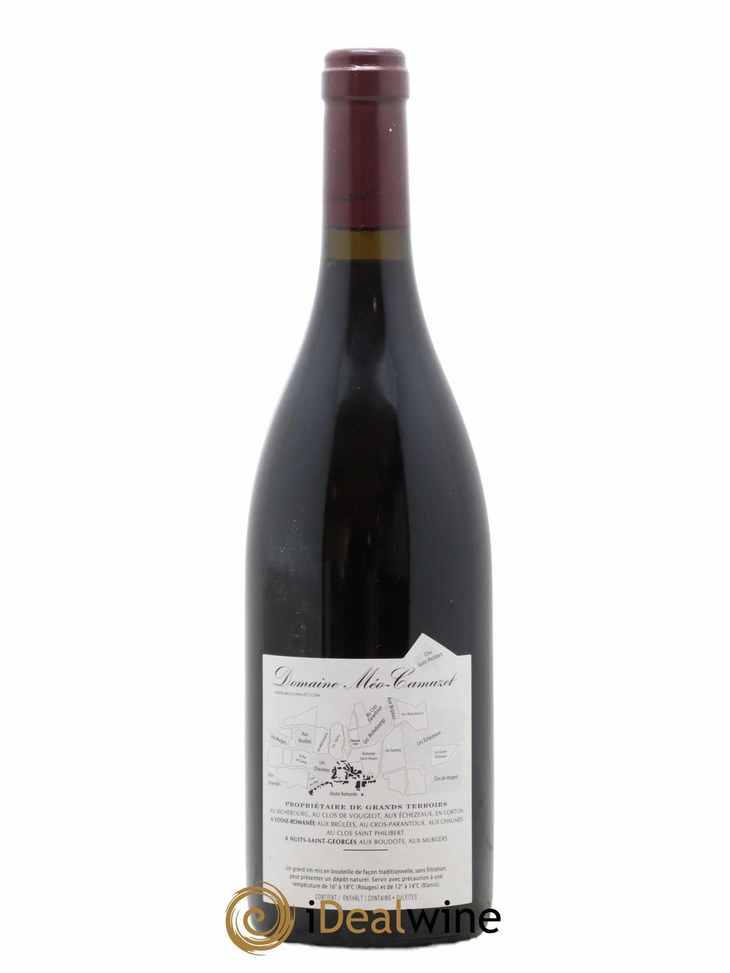 Vosne-Romanée 1er Cru Au Cros Parantoux Méo-Camuzet (Domaine) 2014 - Lot de 1 bouteille - 1