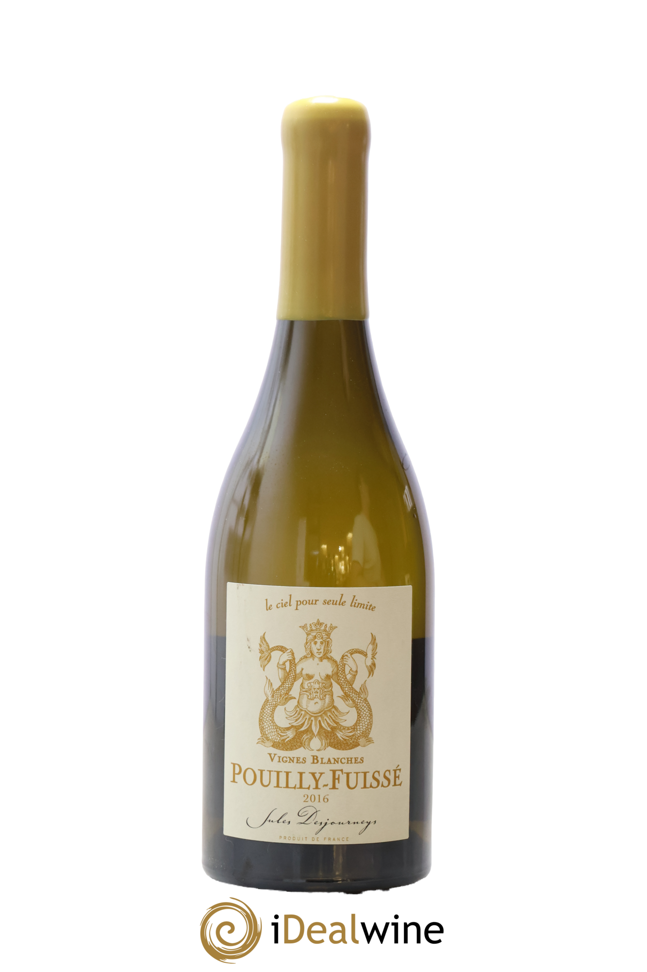 Pouilly-Fuissé Vignes Blanches Jules Desjourneys 2016 - Lot de 1 bouteille - 0