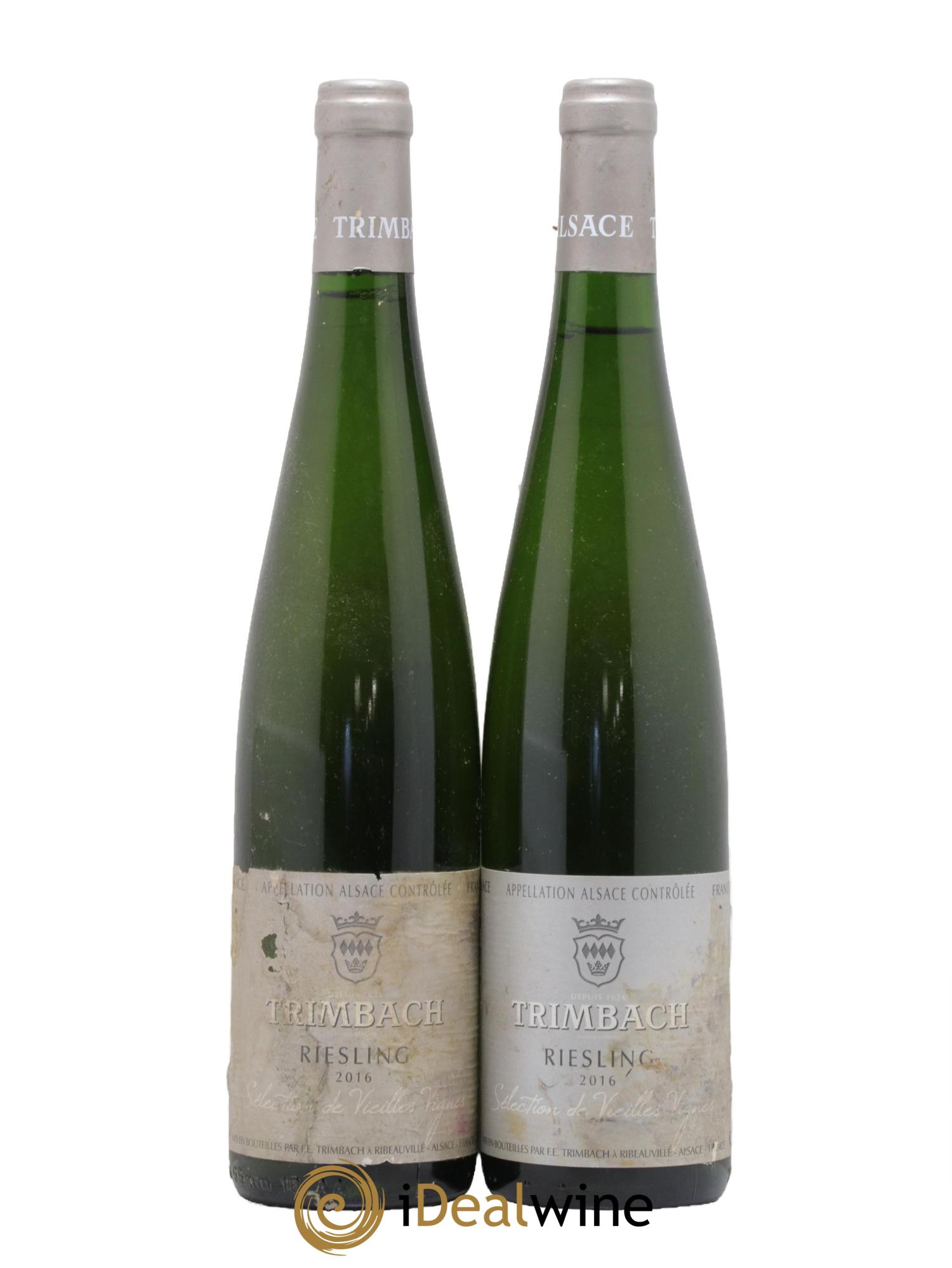 Alsace Riesling Sélection de Vieilles Vignes Trimbach (Domaine) 2016 - Lot de 2 bouteilles - 0