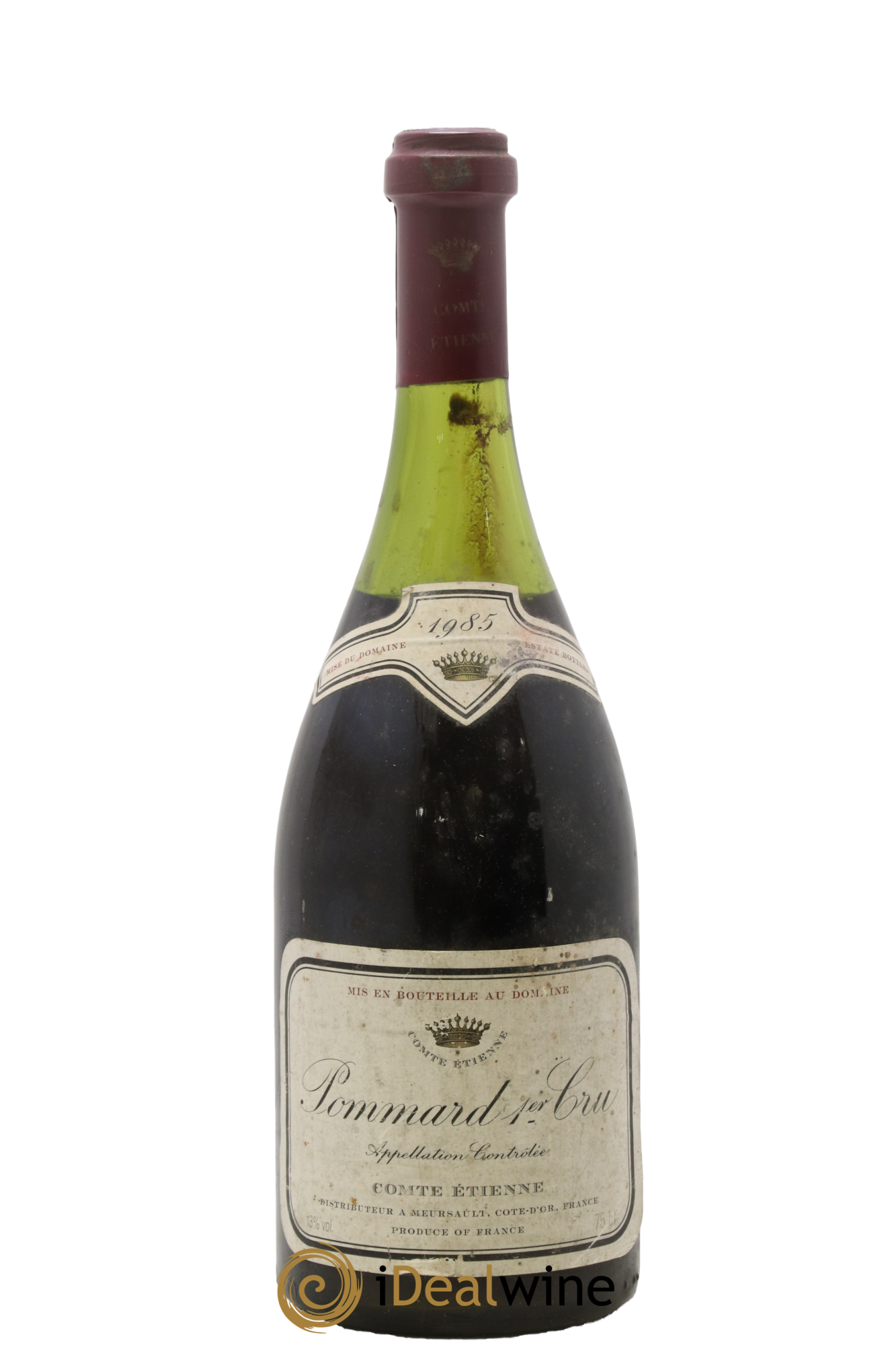 Pommard 1er Cru Comte Etienne 1985 - Lot de 1 bouteille - 0