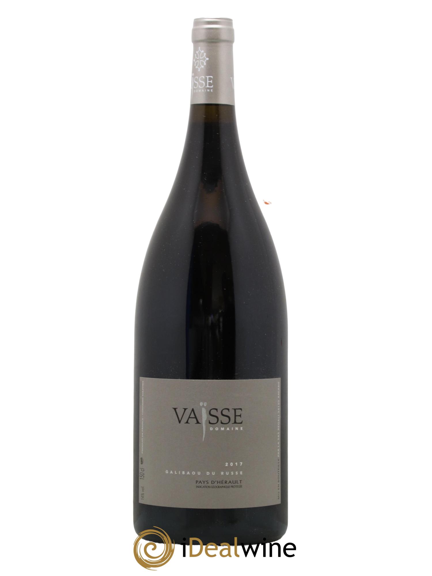 IGP Pays de l'Hérault Galibaou du Russe Vaisse (Domaine) 2017 - Lot de 1 magnum - 0