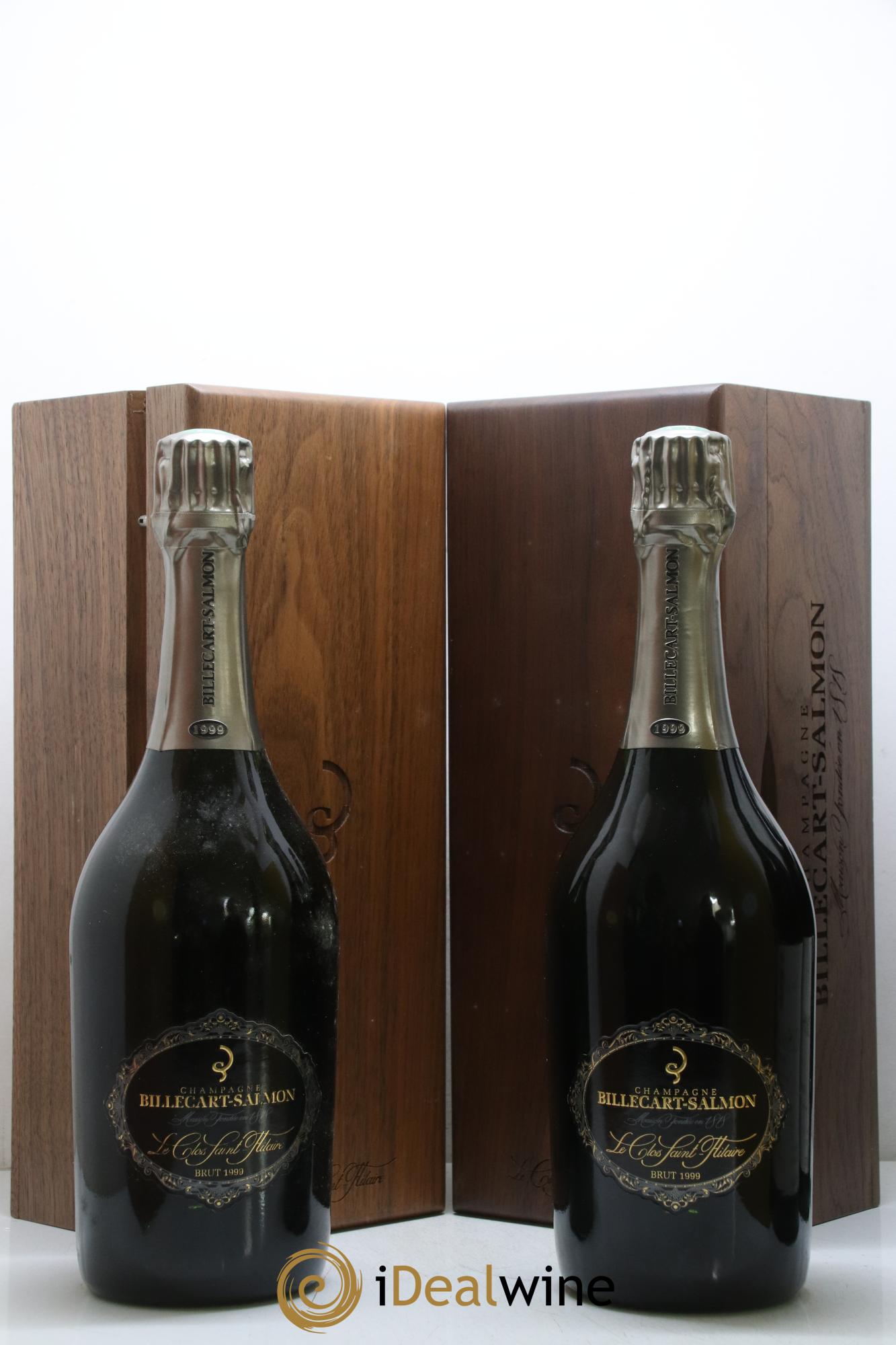 Le Clos Saint-Hilaire  Billecart-Salmon 1999 - Lot of 2 bottles - 1