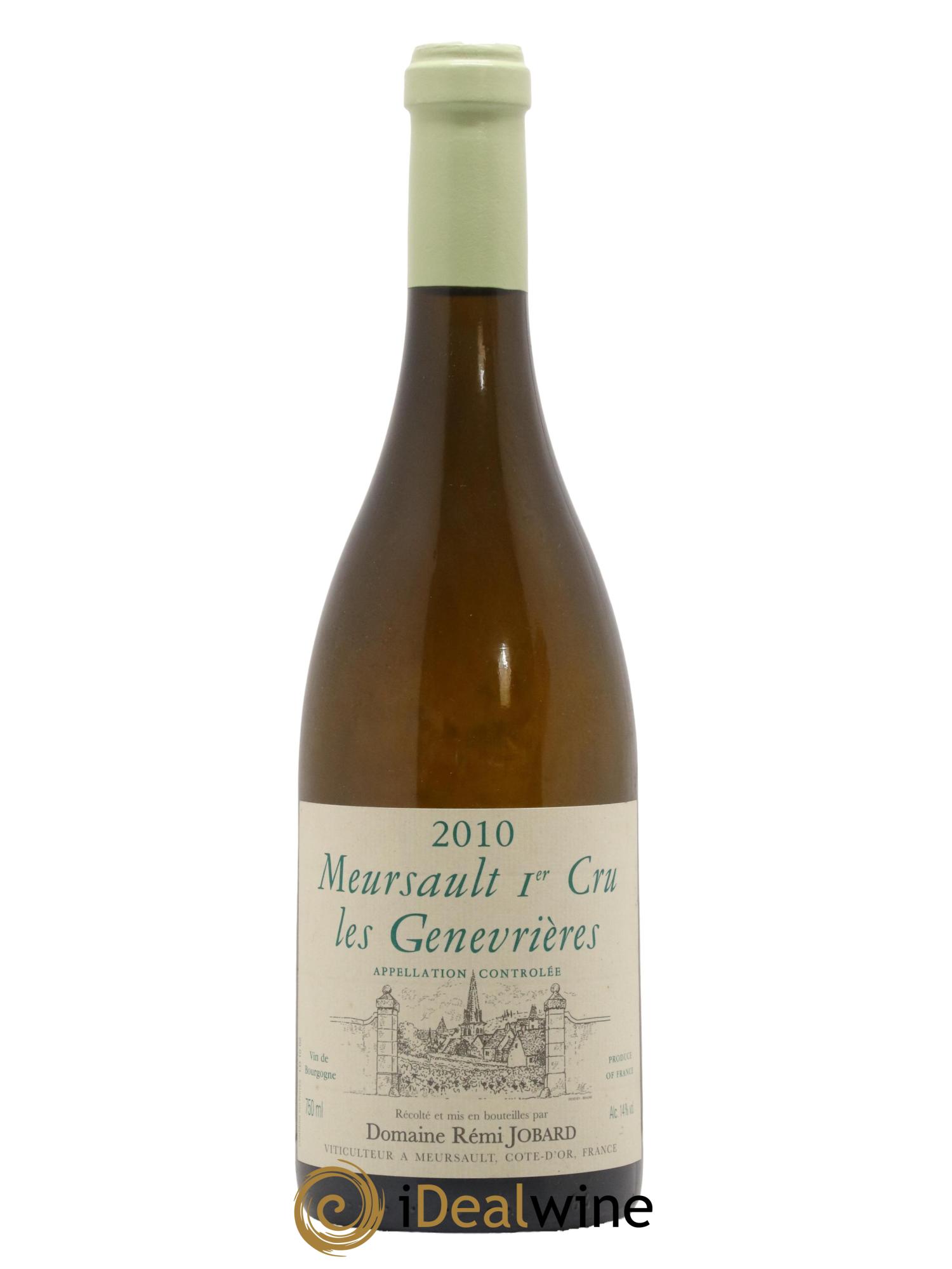 Meursault 1er Cru Genevrières François et Antoine Jobard (Domaine) 2010 - Lot de 1 bouteille - 0