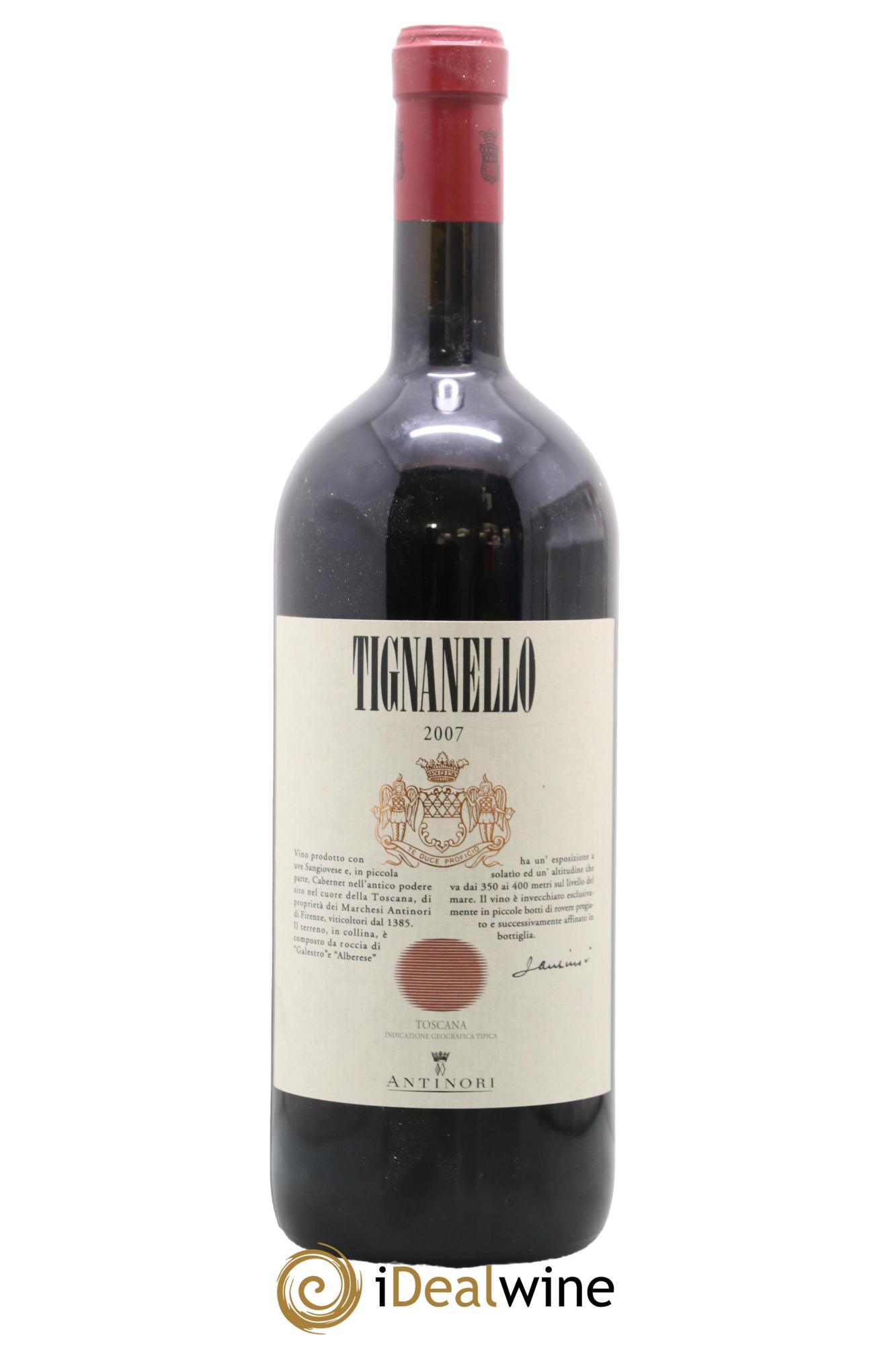 Toscana IGT Tignanello Tenuta Tignanello - Marchesi Antinori 2007 - Lot de 1 magnum - 1