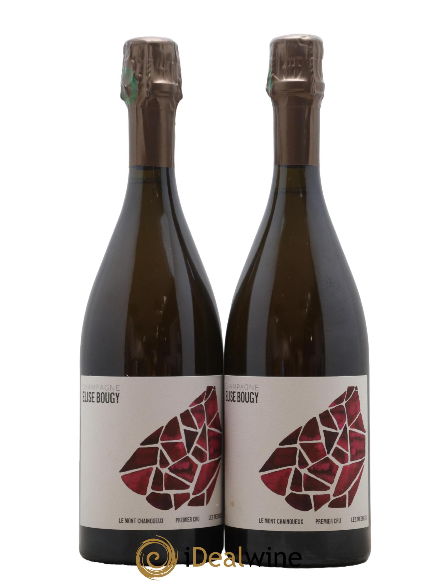 Champagne Le Mont Chainqueux Elise Bougy - Lot de 2 bouteilles - 0