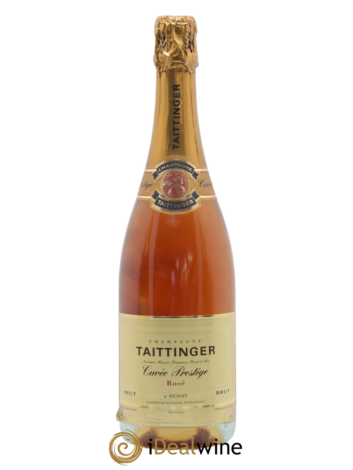 Prestige rosé Taittinger - Lot of 1 bottle - 0