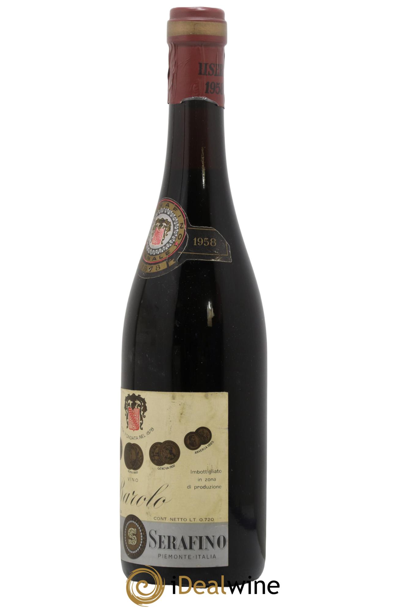 Barolo DOCG Riserva Speciale Serafini Enrico 1958 - Lot of 1 bottle - 1