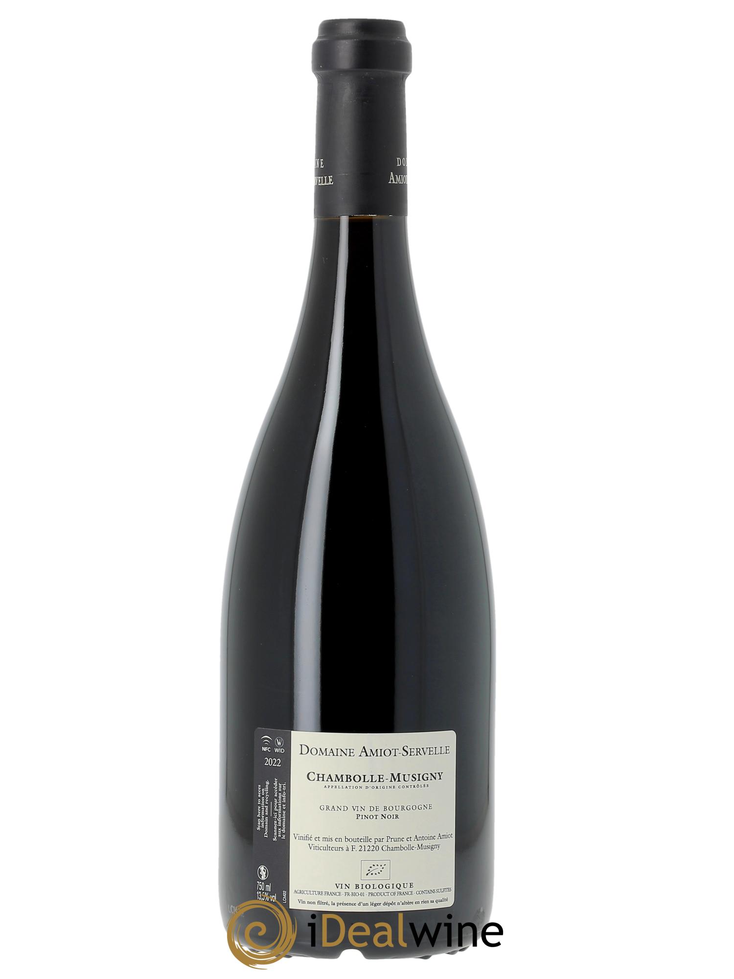 Chambolle-Musigny Amiot-Servelle   2022 - Lot of 1 bottle - 1
