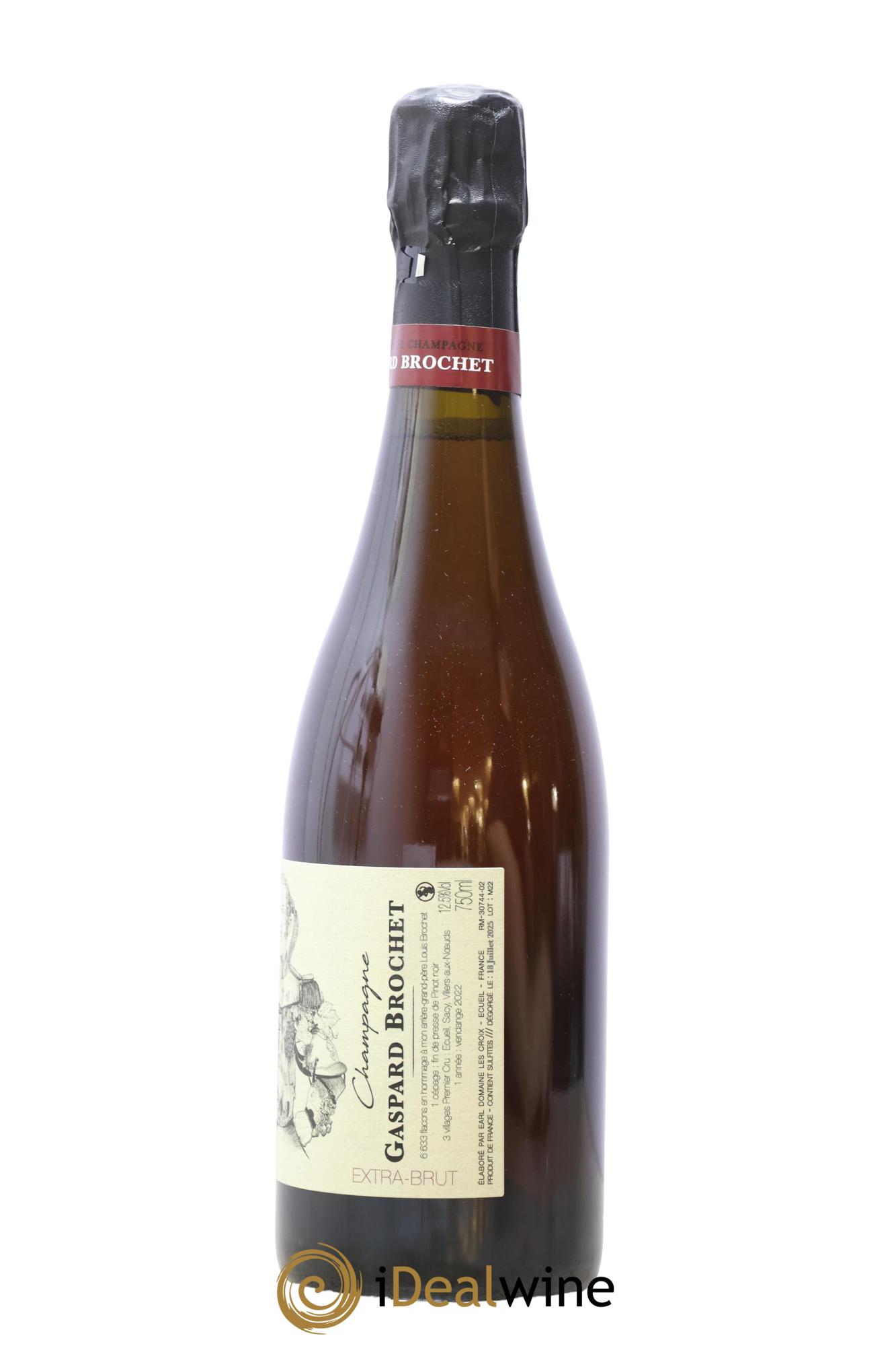 333.f Extra Brut Gaspard Brochet 2022 - Posten von 1 Flasche - 1