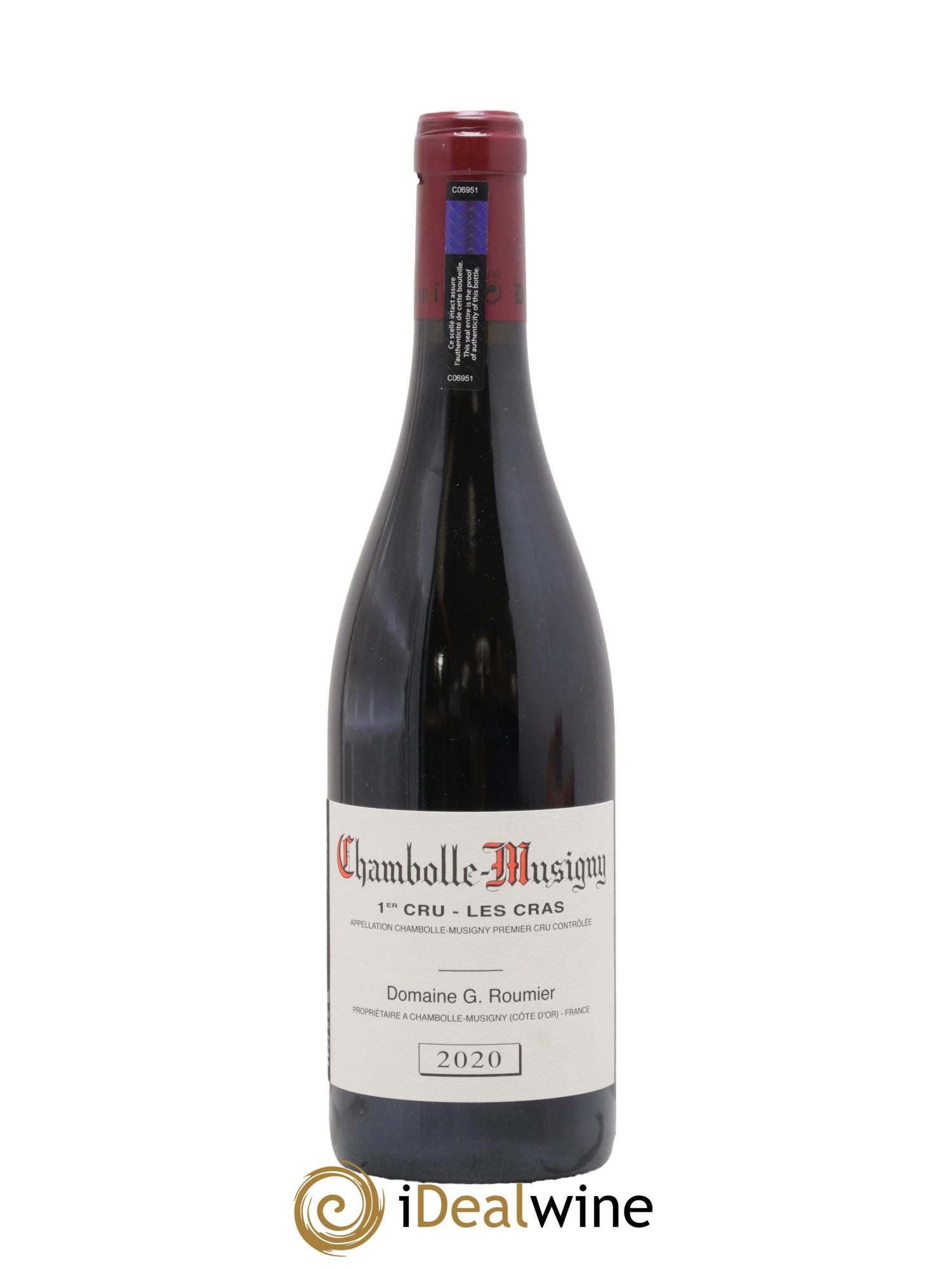 Chambolle-Musigny 1er Cru Les Cras Georges Roumier (Domaine) 2020 - Lot de 1 bouteille - 0