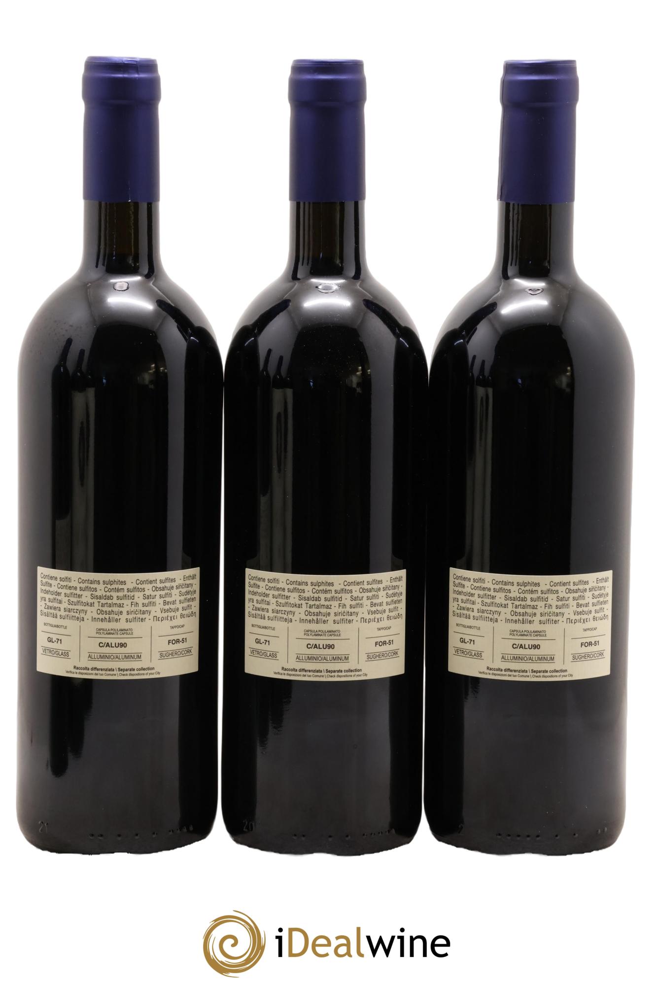 Bolgheri DOC Sassicaia Tenuta San Guido 2021 - Posten von 6 Flaschen - 4