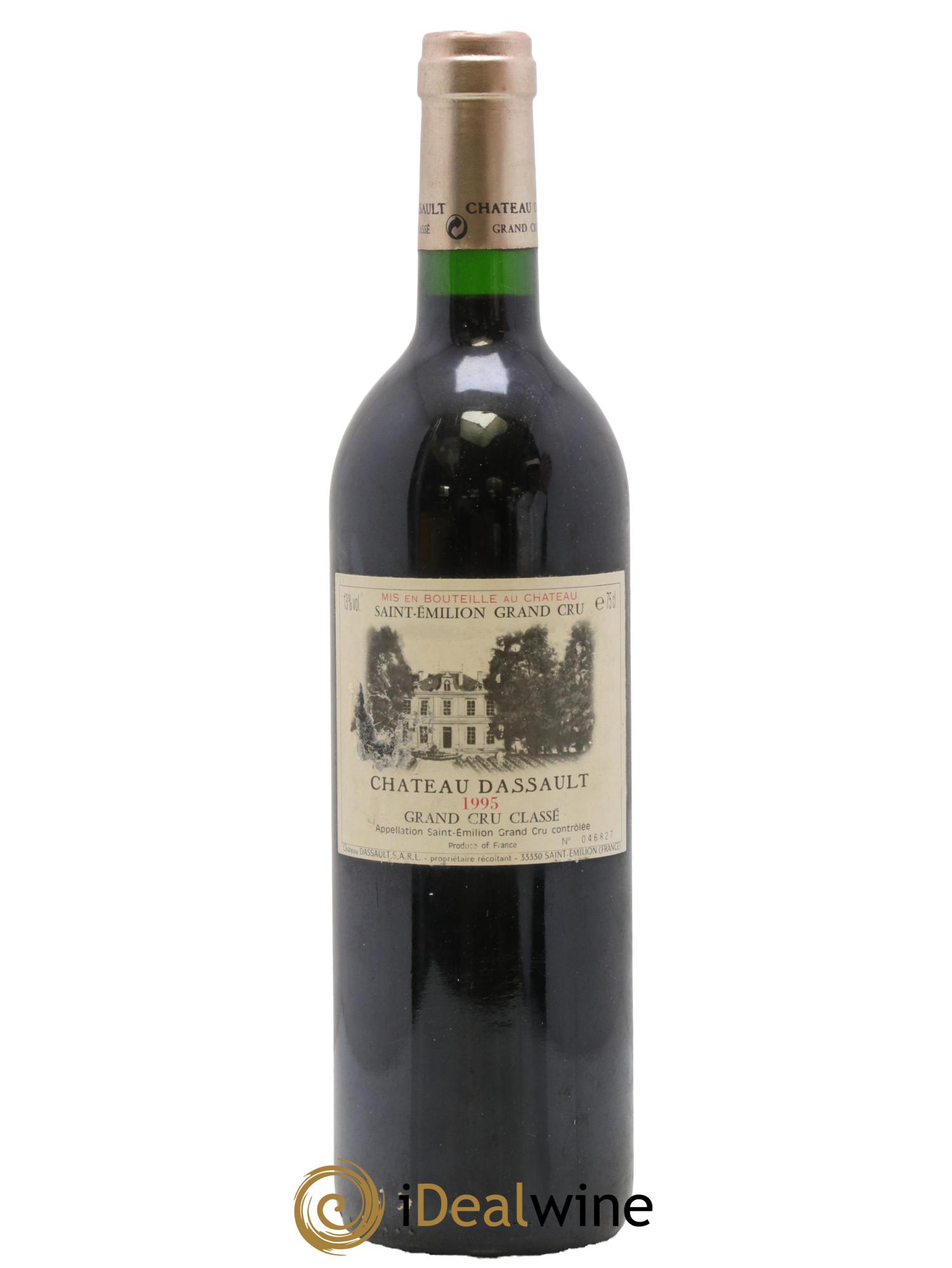 Château Dassault Grand Cru Classé 1995 - Lot de 1 bouteille - 0