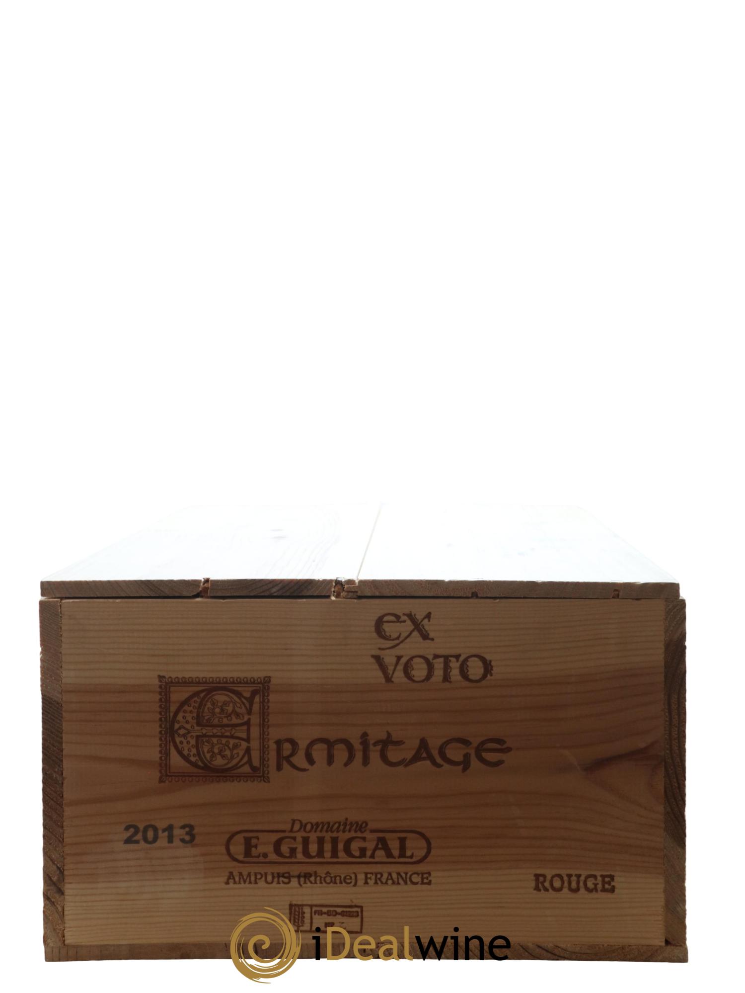 Ermitage Ex Voto Guigal 2013 - Lot de 12 bouteilles - 9