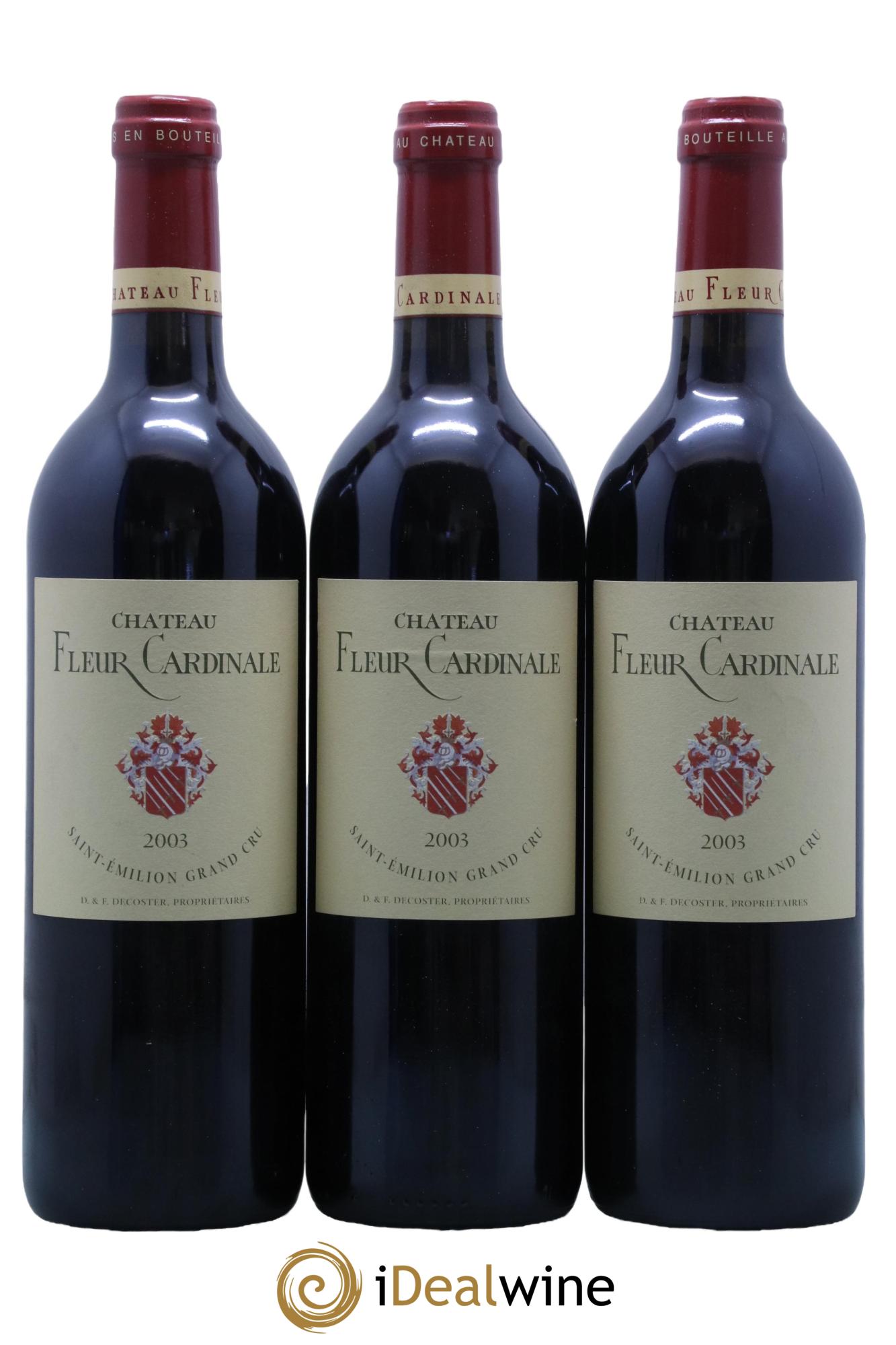 Château Fleur Cardinale Grand Cru Classé 2003 - Lot de 12 bouteilles - 4