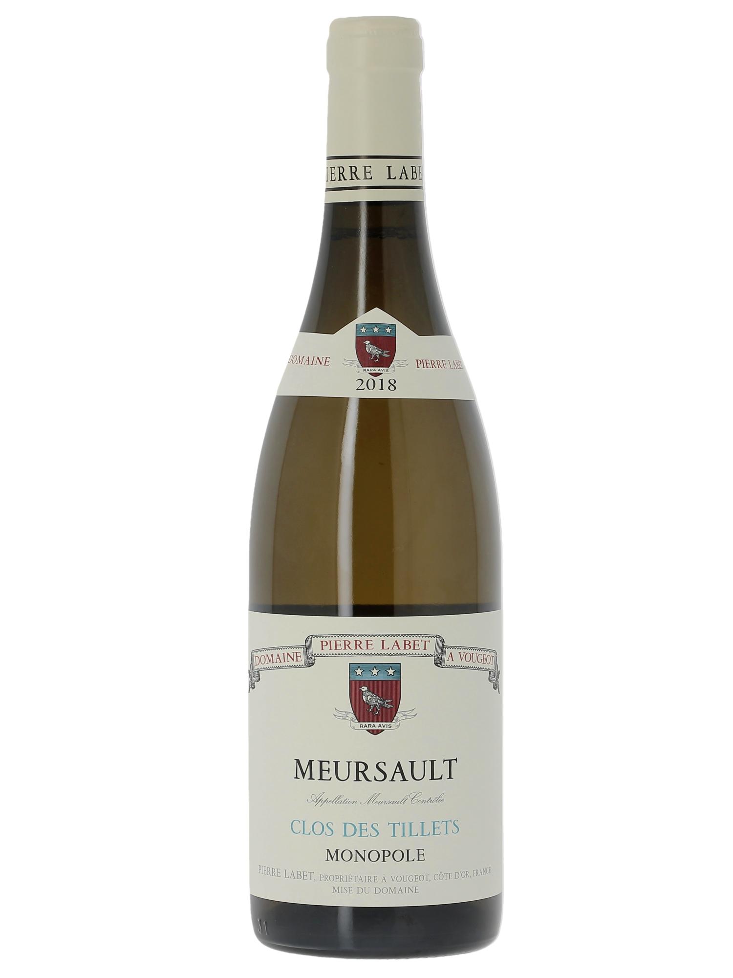 Meursault Clos des Tillets Pierre Labet 2018 - Lot of 1 bottle - 0