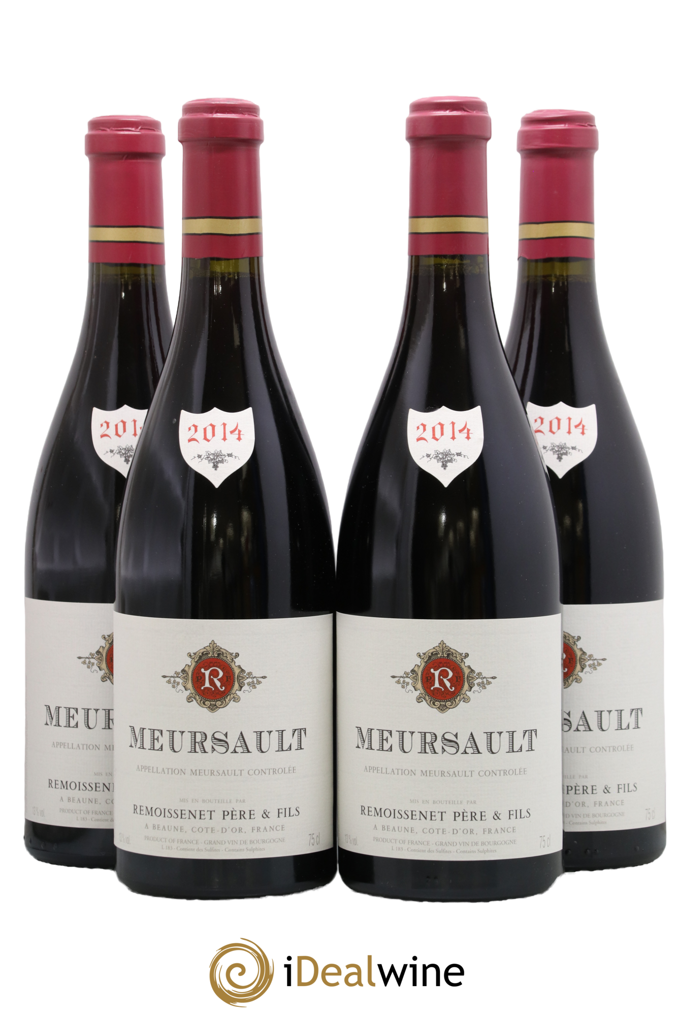 Meursault Remoissenet Père et Fils 2014 - Lot de 4 bouteilles - 0