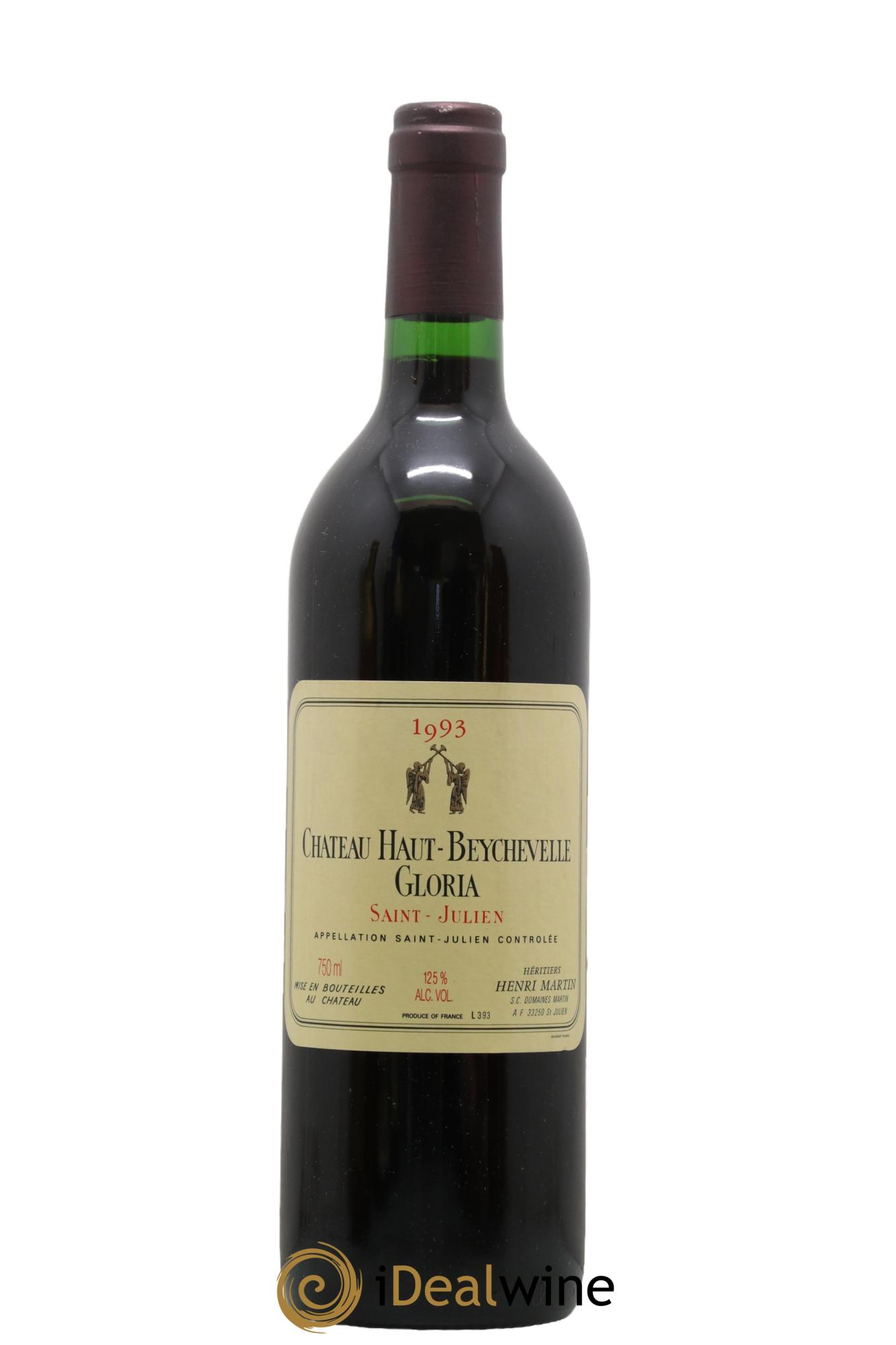 Château Haut Beychevelle Gloria 1993 - Lot de 1 bouteille - 0