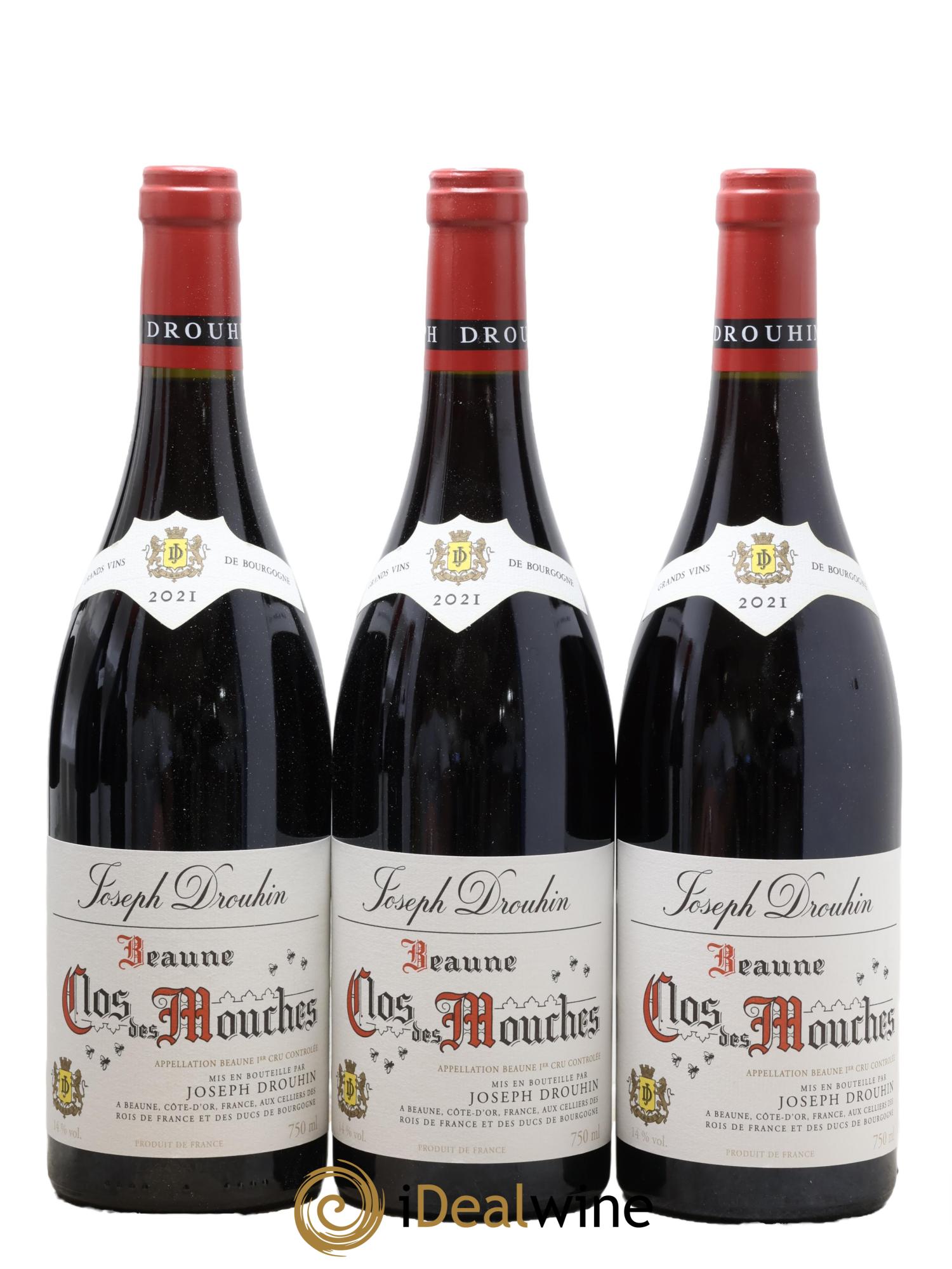 Beaune 1er Cru Clos des Mouches Joseph Drouhin 2021 - Lotto di 6 bottiglie - 1