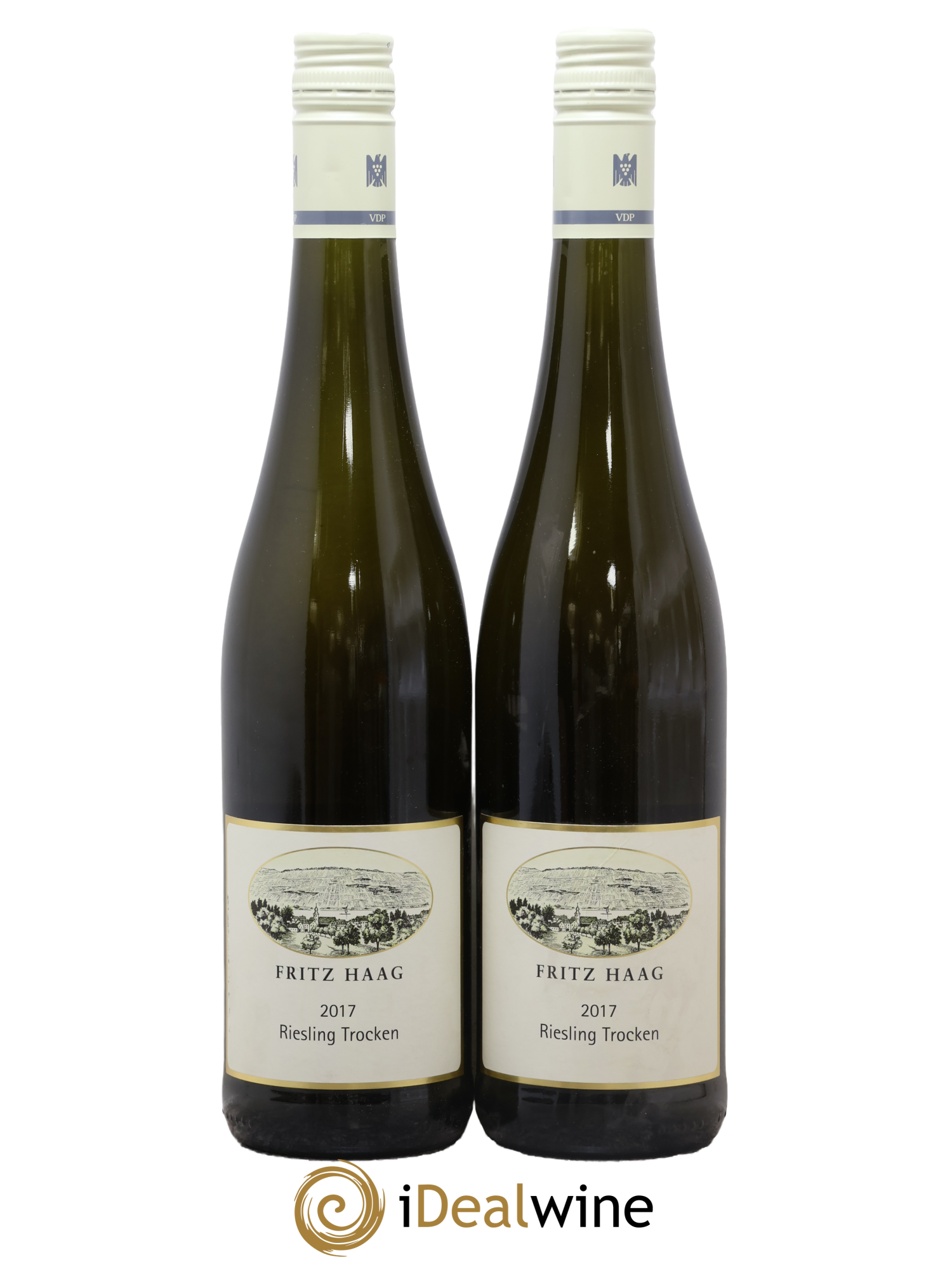 Riesling Fritz Haag Trocken 2017 - Lotto di 2 bottiglie - 0