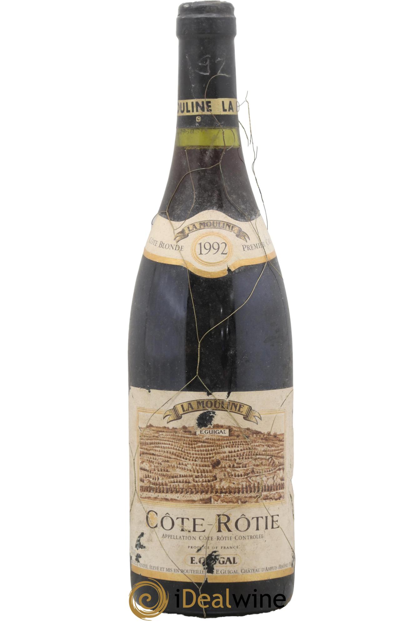 Côte-Rôtie La Mouline Guigal 1992 - Lot of 1 bottle - 0