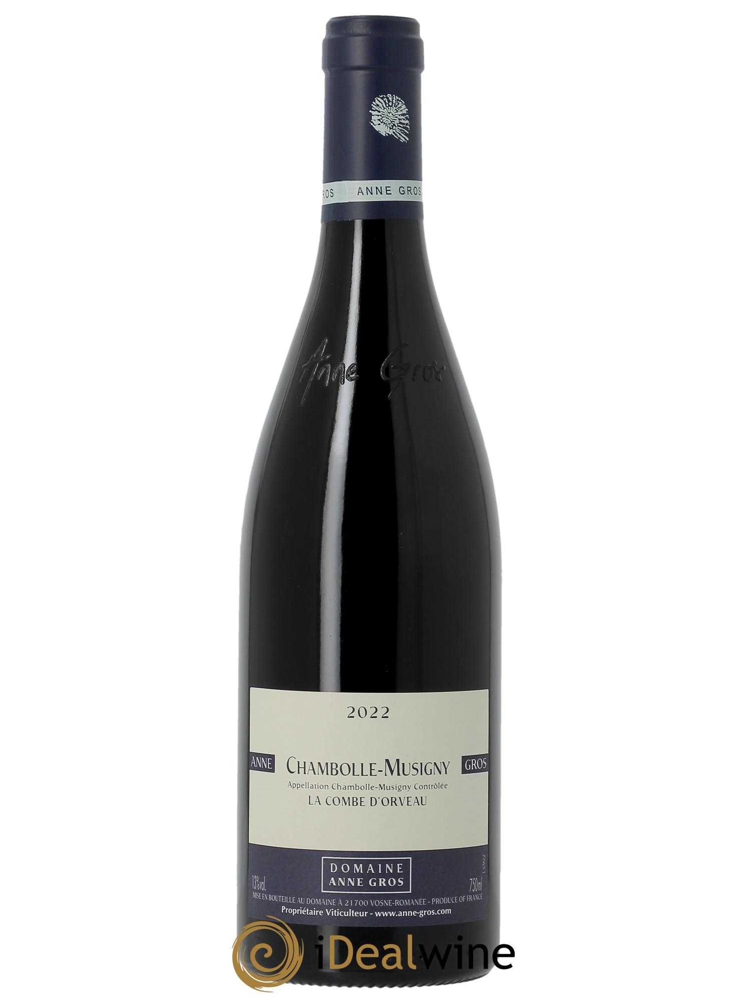 Chambolle-Musigny La Combe d'Orveau Anne Gros  2022 - Lot de 1 bouteille - 0
