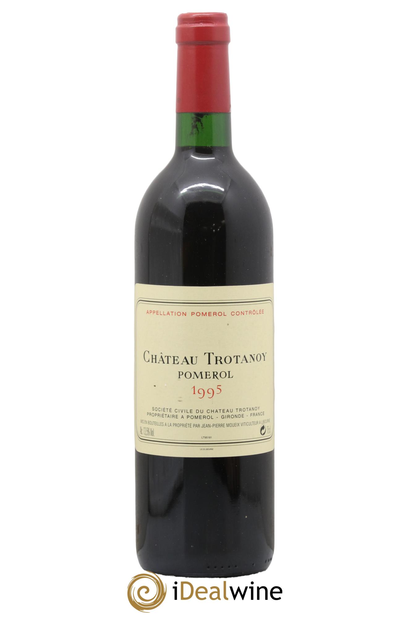 Château Trotanoy 1995 - Lot de 1 bouteille - 0