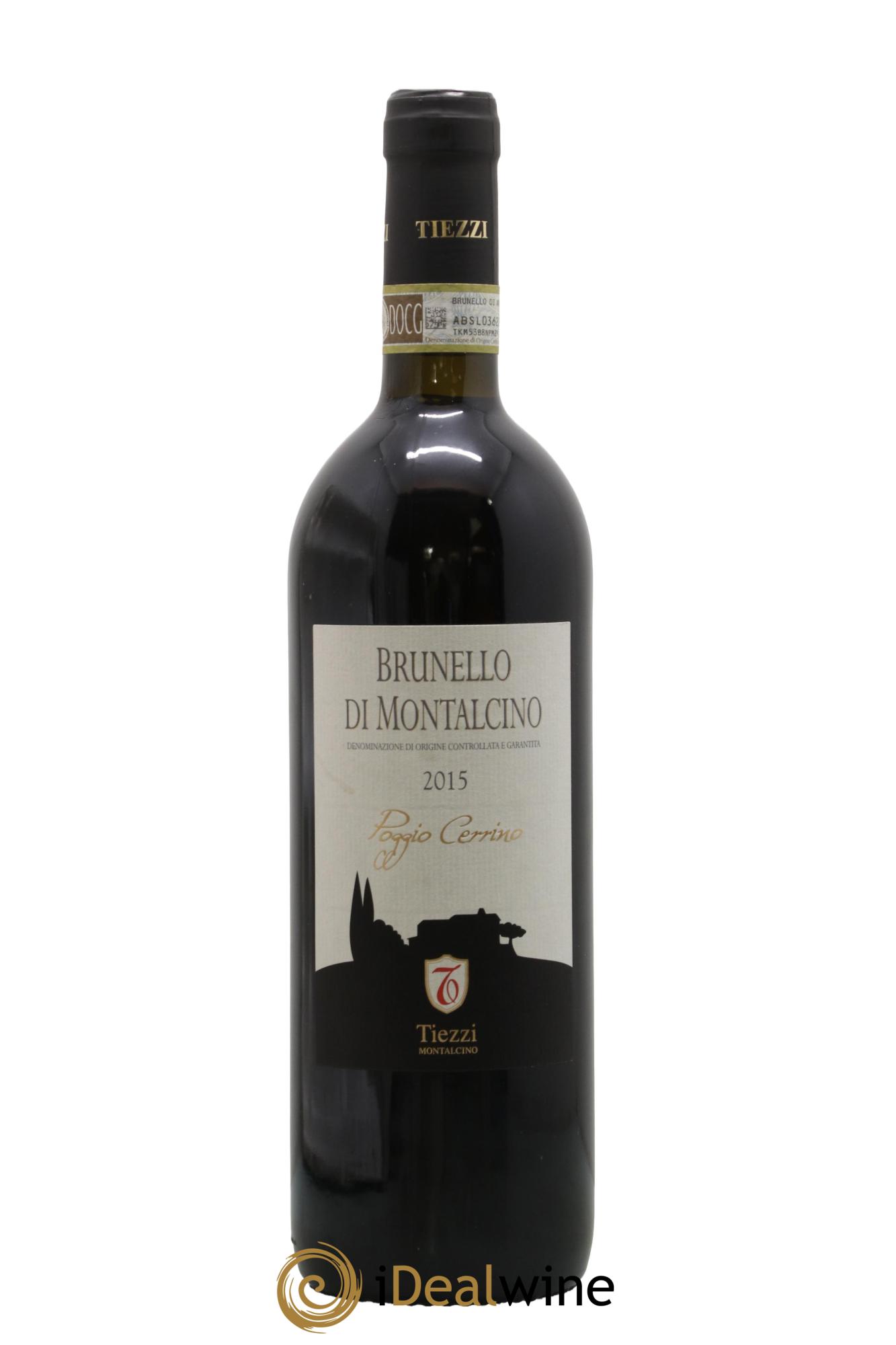 Brunello di Montalcino Poggio Cerrino Tiezzi Enzo 2015 - Lot de 1 bouteille - 0