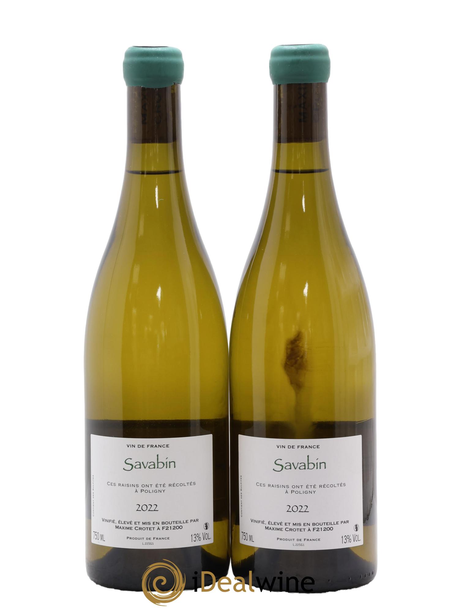 Vin de France Savabin Crotet 2022 - Posten von 2 Flaschen - 1