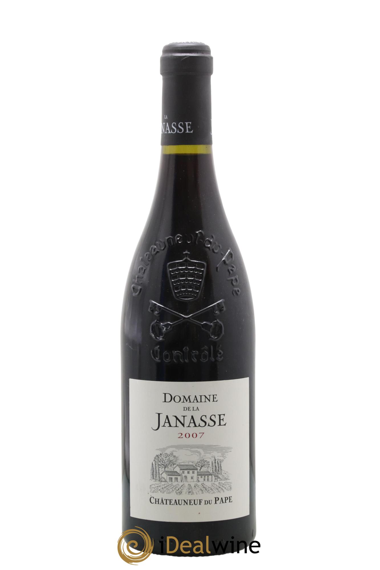 Châteauneuf-du-Pape La Janasse (Domaine de) 2007 - Lot de 1 bouteille - 0