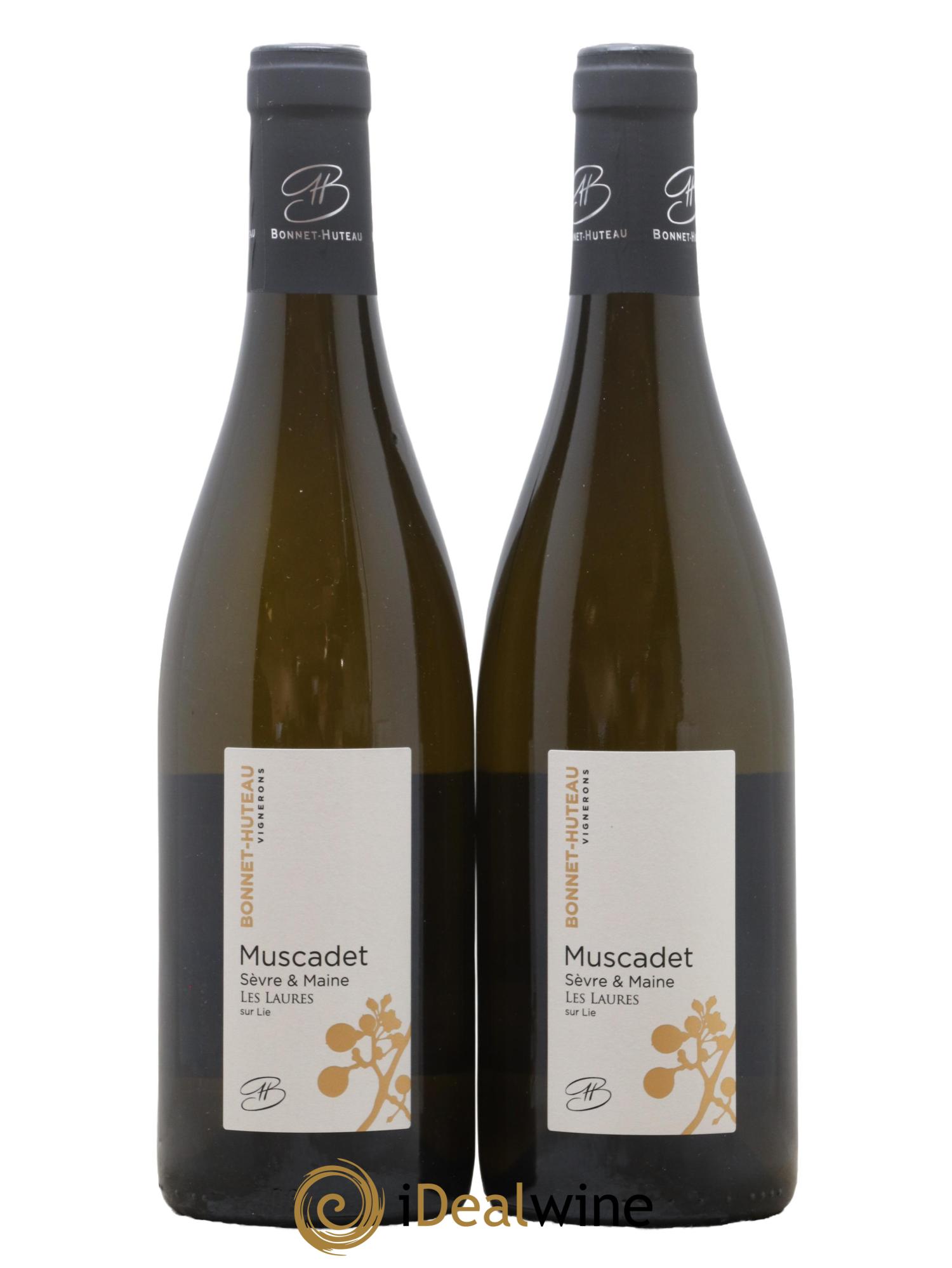 Muscadet-Sèvre-et-Maine Les Laures Bonnet-Huteau 2021 - Lot de 2 bouteilles - 0