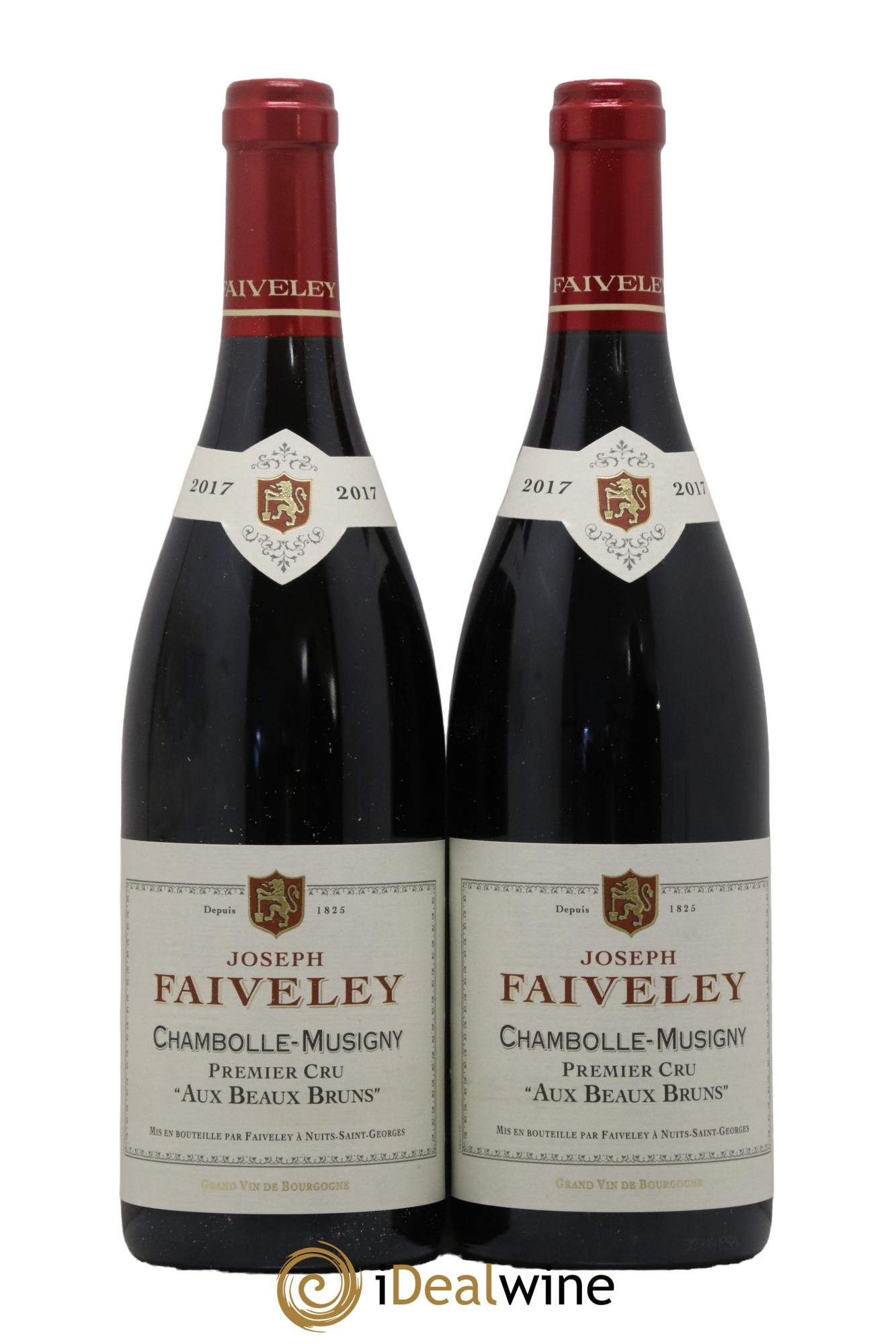 Chambolle-Musigny 1er Cru Beaux Bruns Faiveley 2017 - Lot de 2 bouteilles - 0