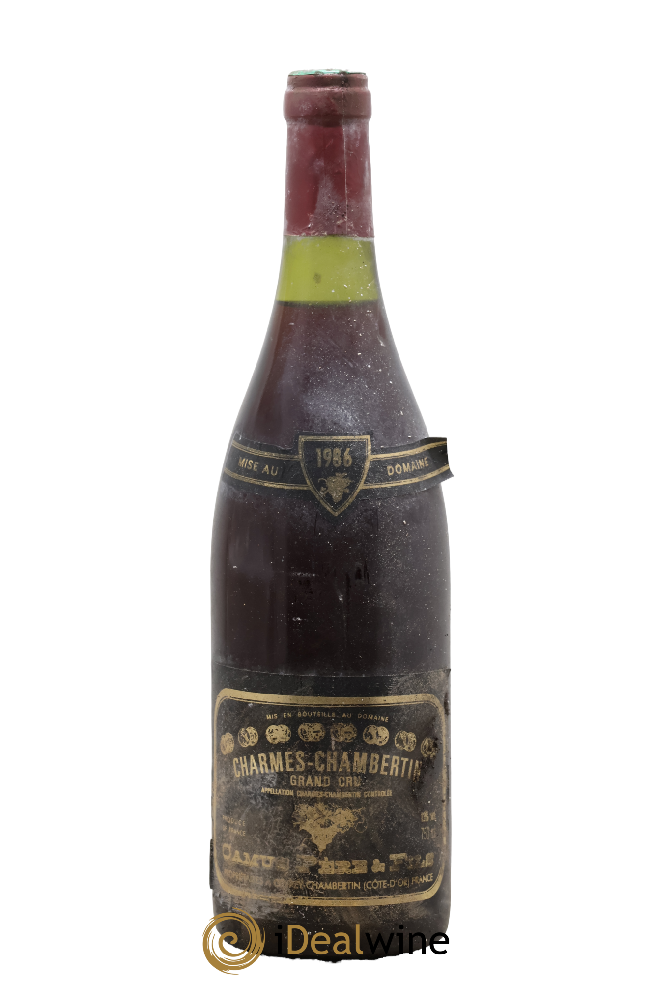 Charmes-Chambertin Grand Cru Camus Père et Fils (Domaine) 1986 - Lot de 1 bouteille - 0