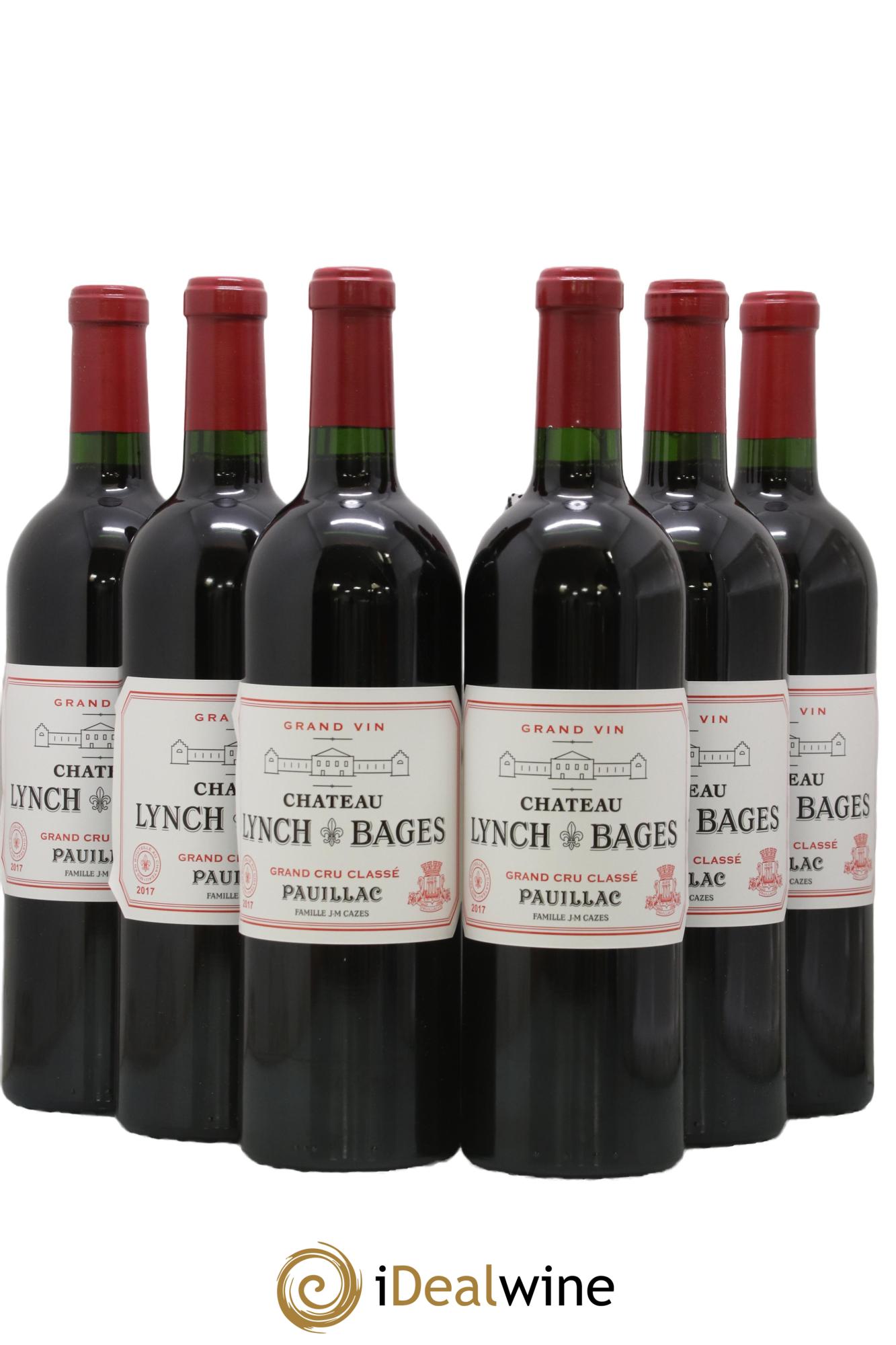 Château Lynch Bages 5ème Grand Cru Classé 2017 - Lot of 6 bottles - 0
