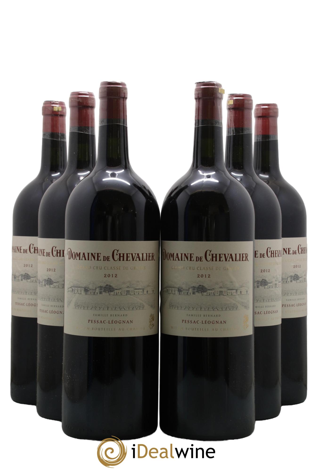 Domaine de Chevalier Cru Classé de Graves 2012 - Lot de 6 magnums - 0