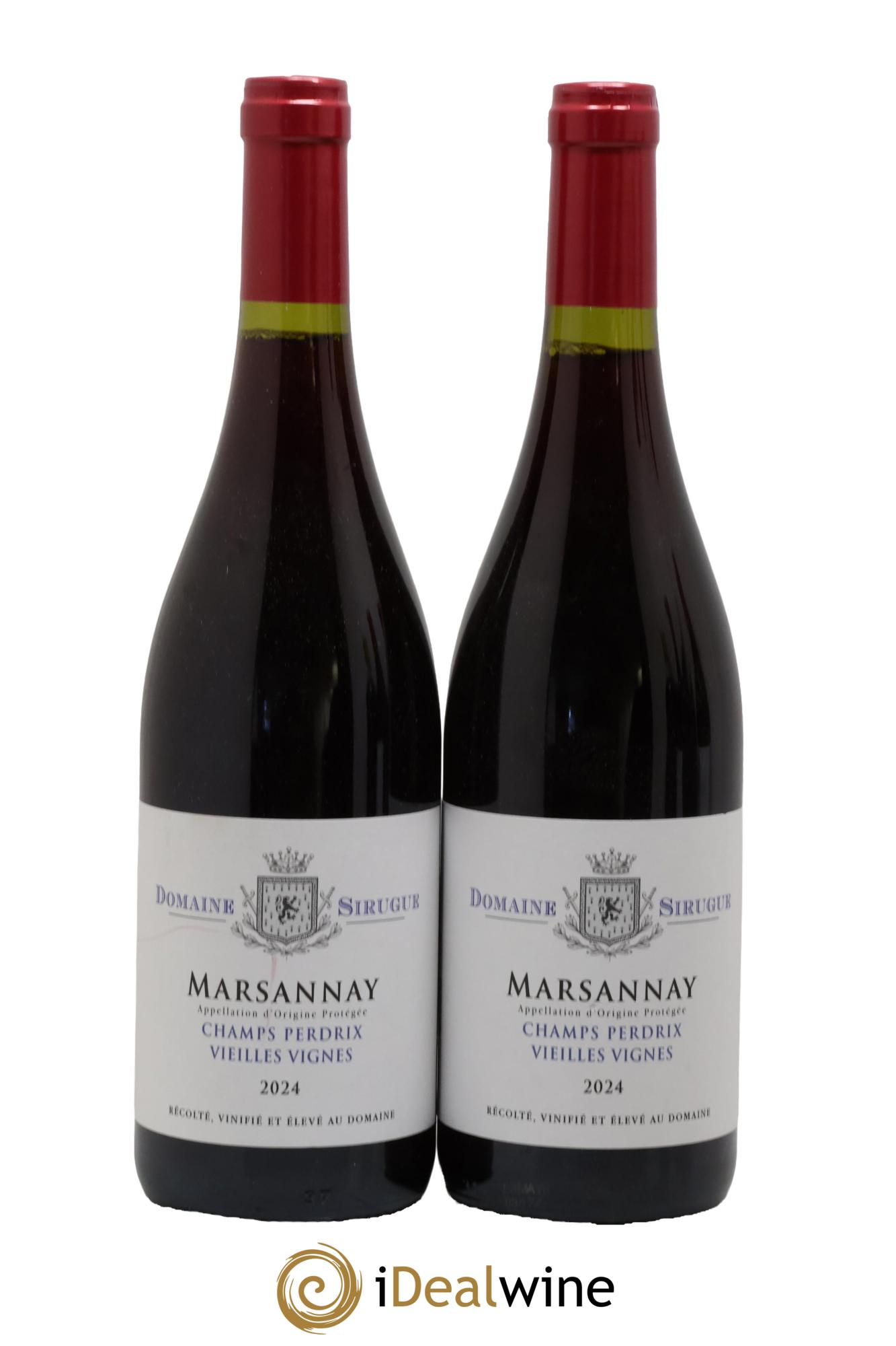 Marsannay Vieilles Vignes Les Champs Perdrix Sirugues 2024 - Posten von 2 Flaschen - 0