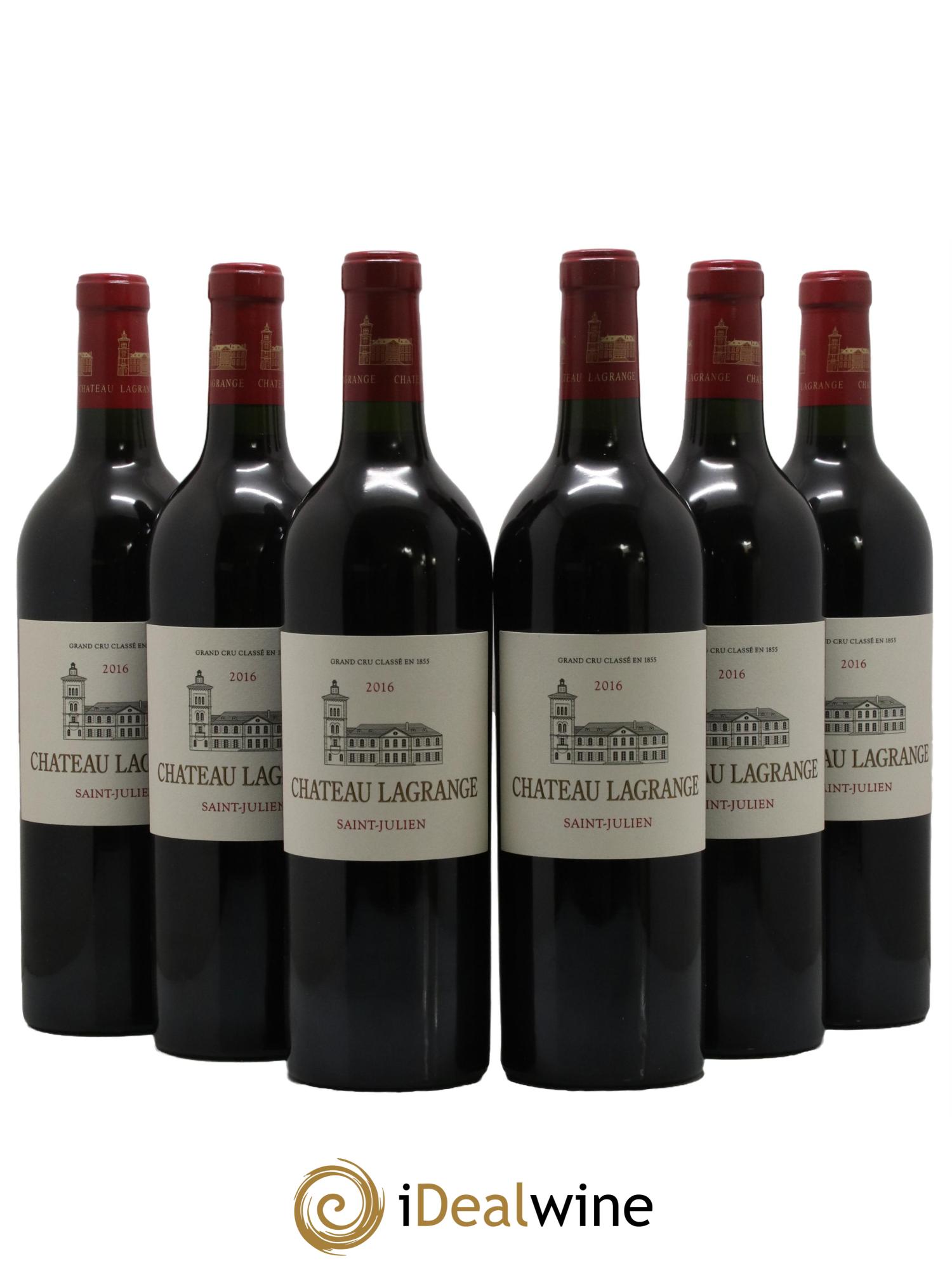 Château Lagrange 3ème Grand Cru Classé 2016 - Lot de 6 bouteilles - 0