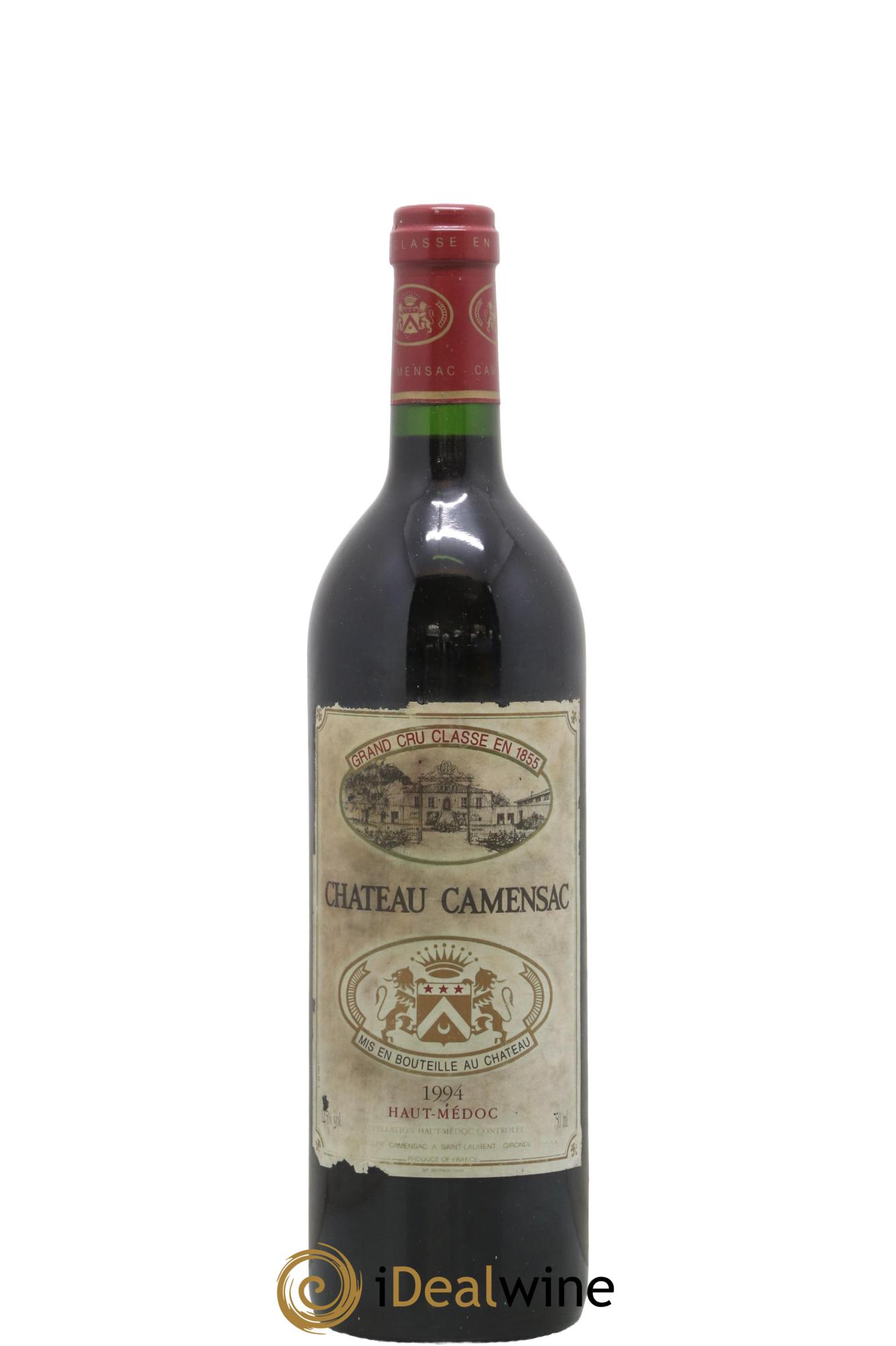 Château Camensac 5ème Grand Cru Classé 1994 - Lot de 1 bouteille - 0